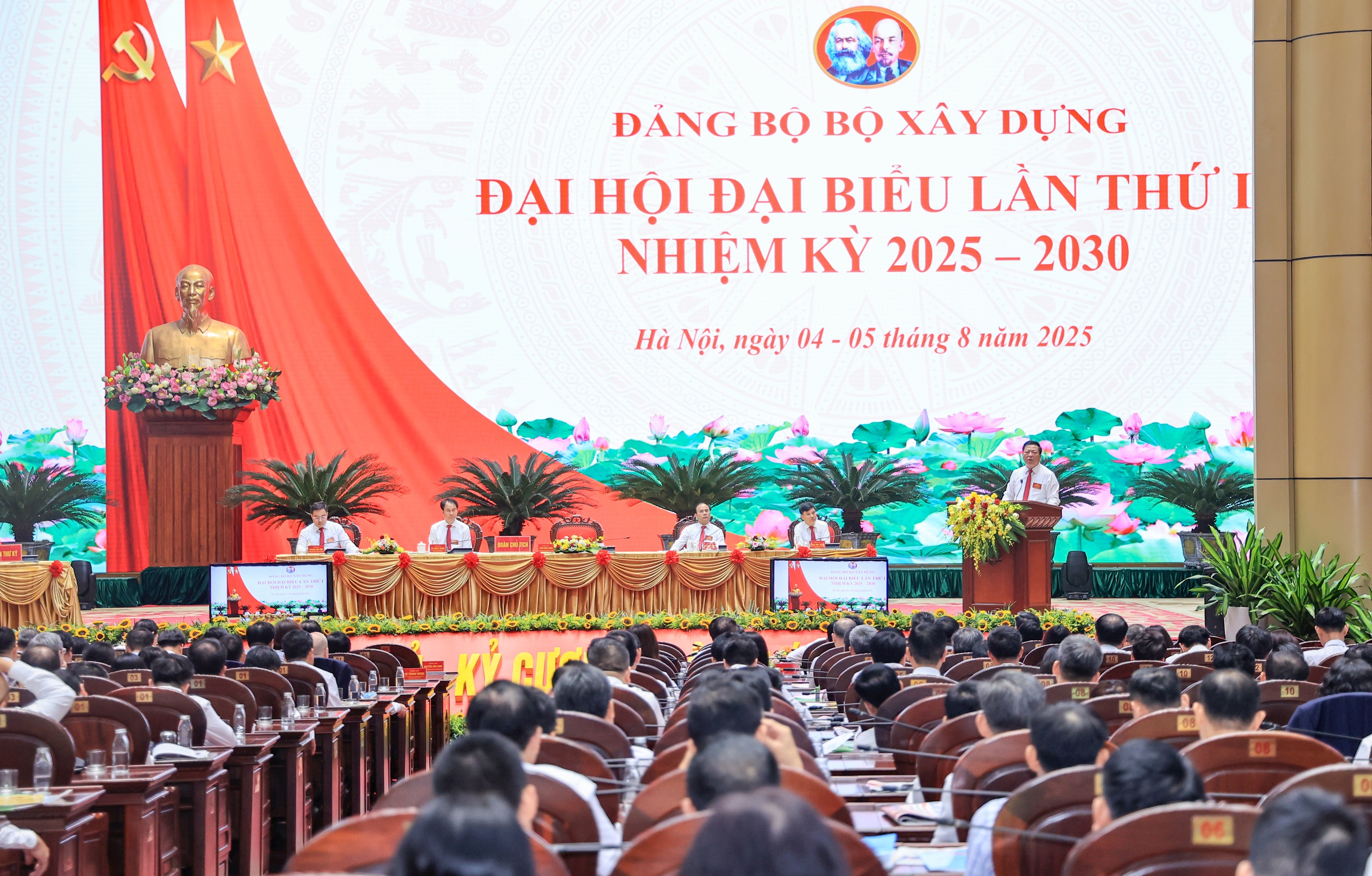 Đại hội Đảng bộ Bộ X&acirc;y dựng lần thứ I: Tạo kh&iacute; thế mới, xung lực mới- Ảnh 3.