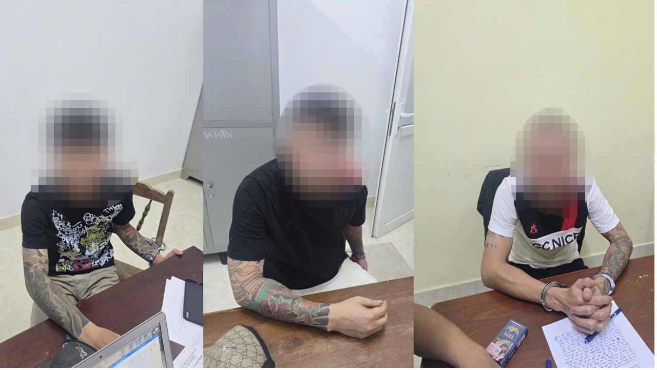 CSGT truy đuổi &ocirc; t&ocirc;, bắt giữ ba thanh ni&ecirc;n mang theo &ldquo;h&agrave;ng n&oacute;ng&rdquo; giải quyết m&acirc;u thuẫn- Ảnh 1.