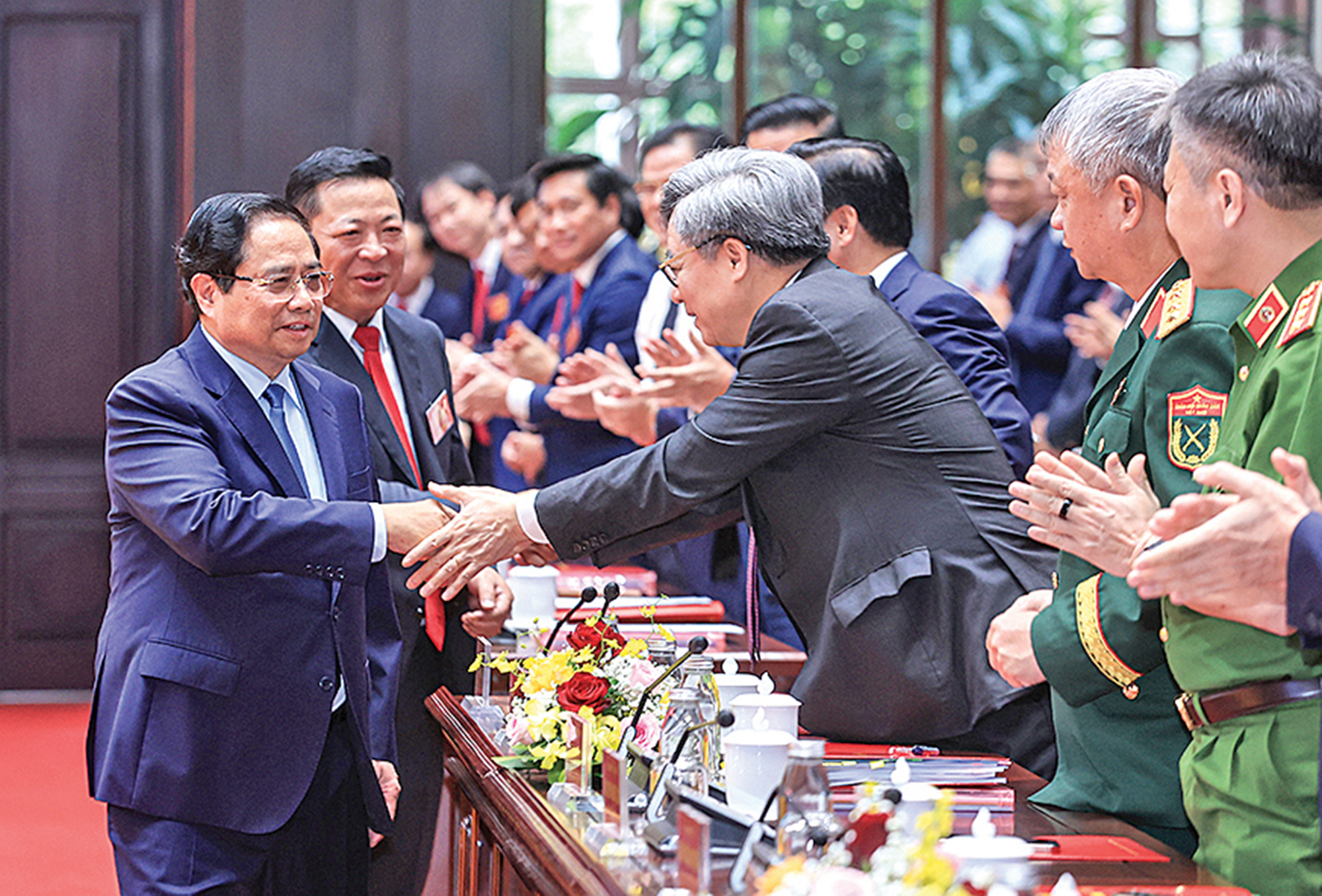 Những h&igrave;nh ảnh đẹp tại Đại hội Đại biểu Đảng bộ Bộ X&acirc;y dựng, nhiệm kỳ 2025-2030- Ảnh 2.