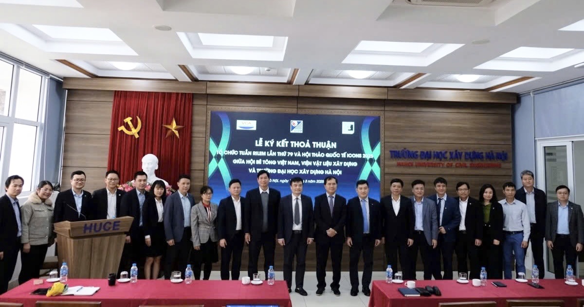 RILEM-ICONS 2025: Th&uacute;c đẩy hợp t&aacute;c doanh nghiệp v&agrave; đổi mới s&aacute;ng tạo- Ảnh 1.