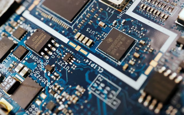 Trung Quốc điều tra bán phá giá chip Mỹ trước thềm đàm phán thương mại- Ảnh 2. Ông Trump tuyên bố áp thuế khoảng 100% với một số chip bán dẫn nhập khẩu