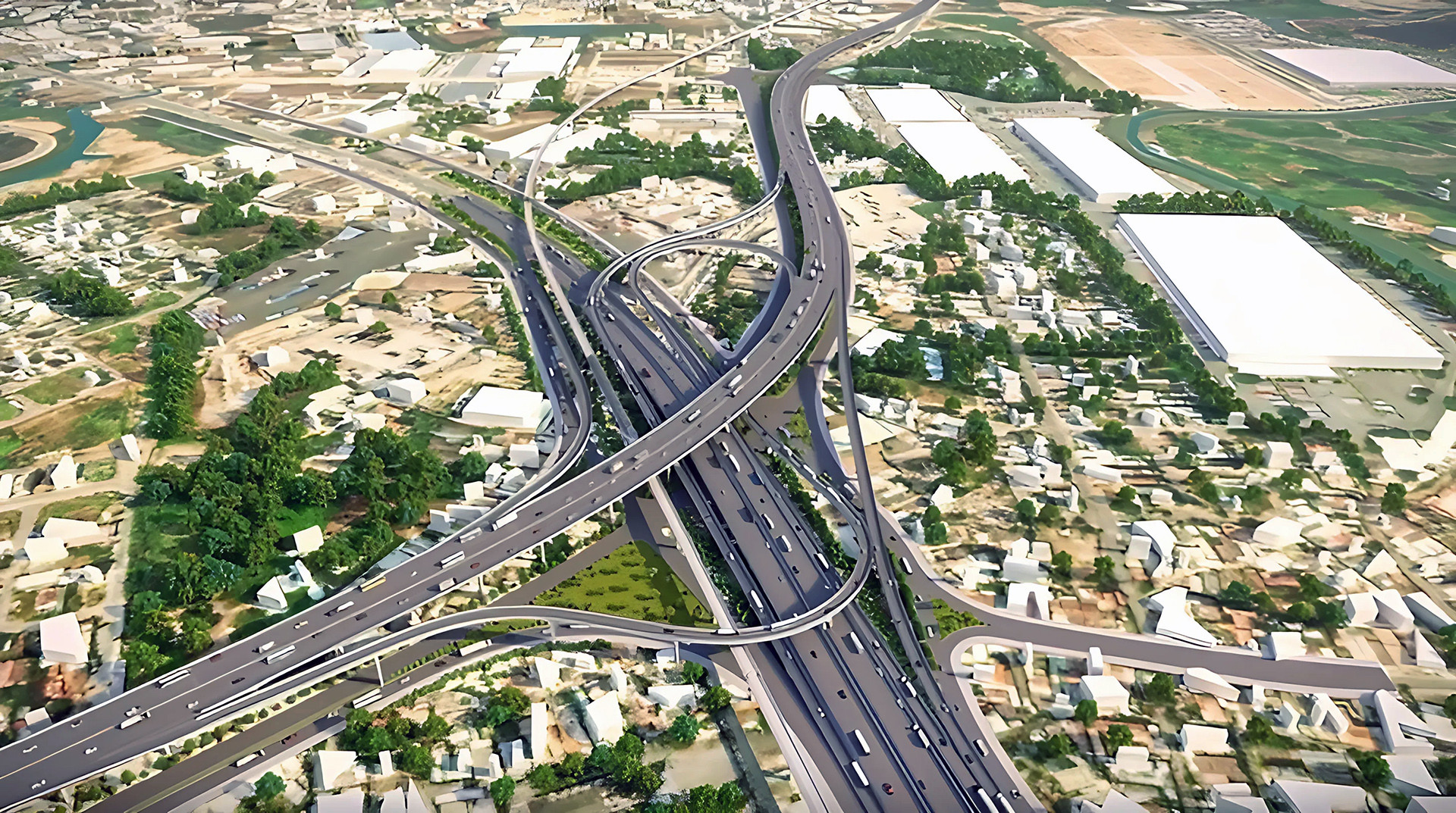 Toàn cảnh thi công nút giao phức tạp nhất ở đường Vành đai 3 TP.HCM- Ảnh 12. Toàn cảnh thi công nút giao phức tạp nhất ở đường Vành đai 3 TP.HCM- Ảnh 12.