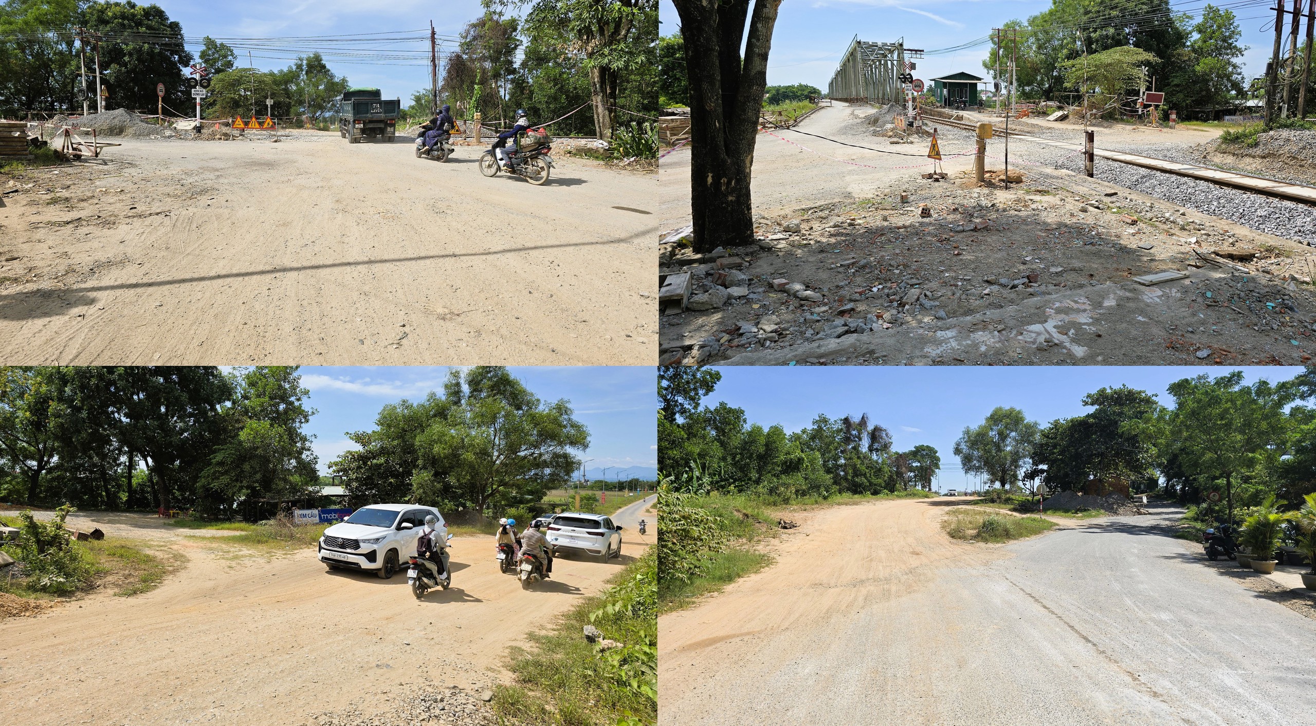 Cận cảnh c&ocirc;ng tr&igrave;nh dịch chuyển, mở rộng đường ngang c&ograve;n dở dang, chờ vốn ở Quảng Trị- Ảnh 3.