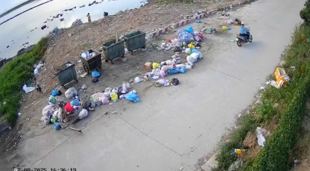 Đặc khu Lý Sơn: Xử phạt người vứt rác bừa bãi từ dữ liệu camera giám sát- Ảnh 1. Đặc khu Lý Sơn: Xử phạt người vứt rác bừa bãi từ dữ liệu camera giám sát- Ảnh 1.