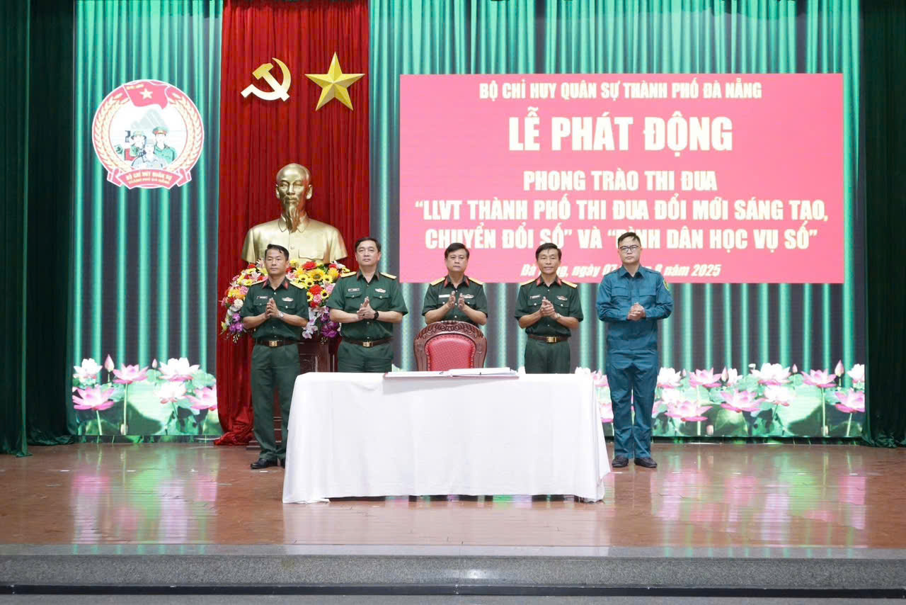 100% qu&acirc;n nh&acirc;n Đ&agrave; Nẵng th&agrave;nh thạo nền tảng số, x&acirc;y dựng lực lượng vũ trang hiện đại- Ảnh 1.