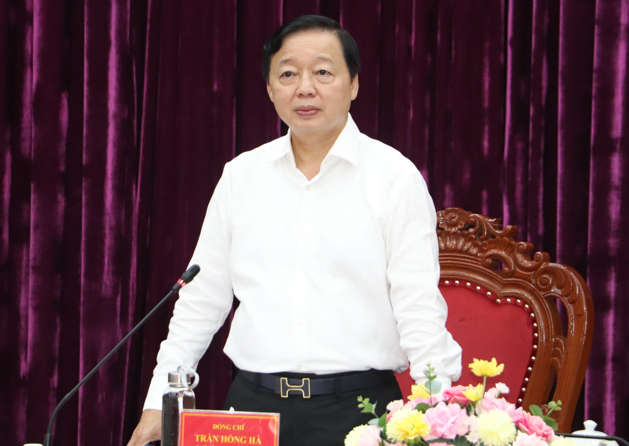 Phó Thủ tướng Trần Hồng Hà chỉ đạo đẩy nhanh tiến độ giải ngân vốn đầu tư công- Ảnh 1. Phó Thủ tướng Trần Hồng Hà chỉ đạo đẩy nhanh tiến độ giải ngân vốn đầu tư công- Ảnh 1.