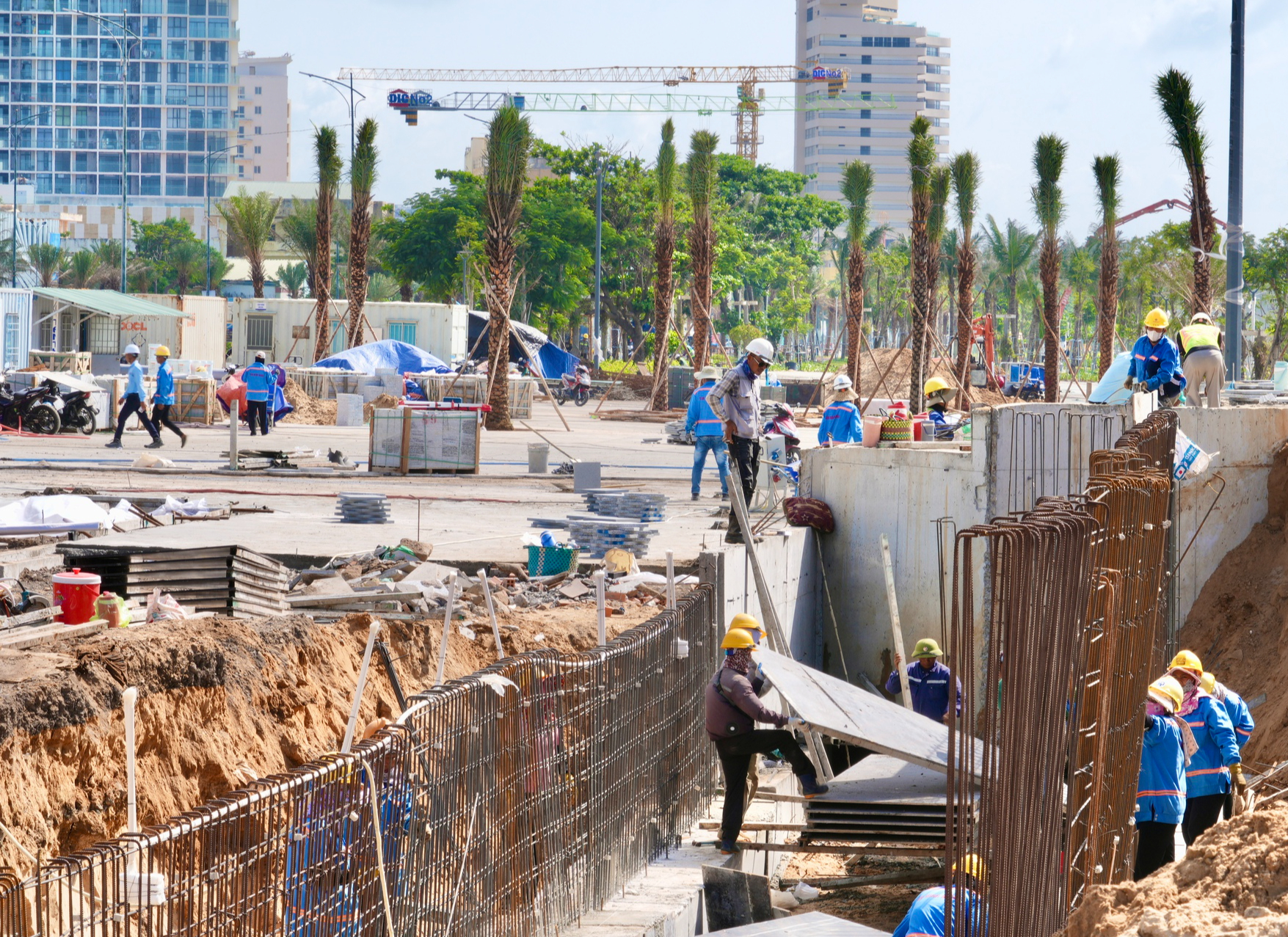 Tháp Tam Thắng như cánh buồm vươn khơi, điểm nhấn mới của Bãi Sau TP.HCM- Ảnh 14. Tháp Tam Thắng như cánh buồm vươn khơi, điểm nhấn mới của Bãi Sau TP.HCM- Ảnh 14.