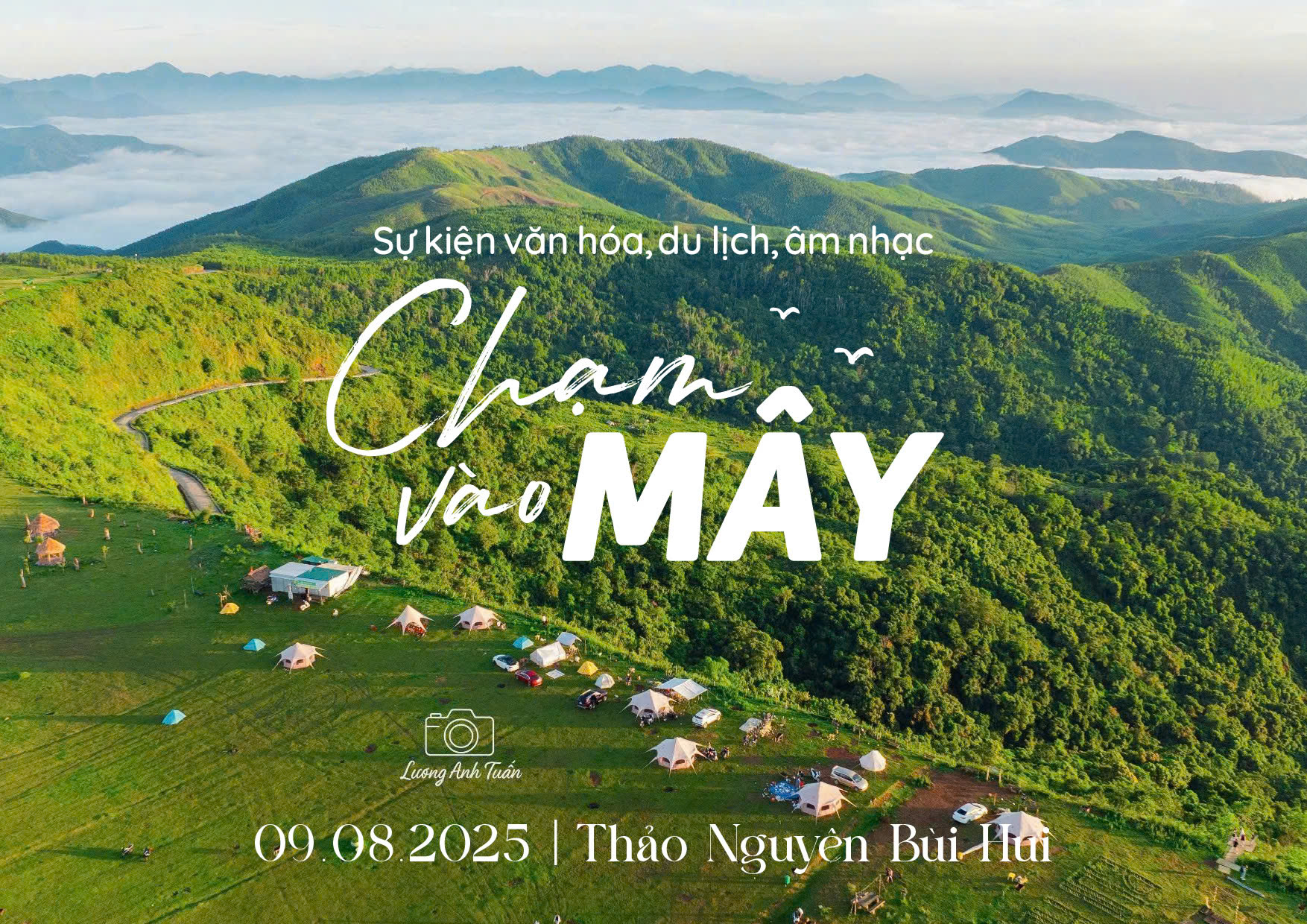 Quảng Ng&atilde;i lần đầu tổ chức đ&ecirc;m nhạc "Chạm v&agrave;o m&acirc;y" tr&ecirc;n thảo nguy&ecirc;n- Ảnh 2.