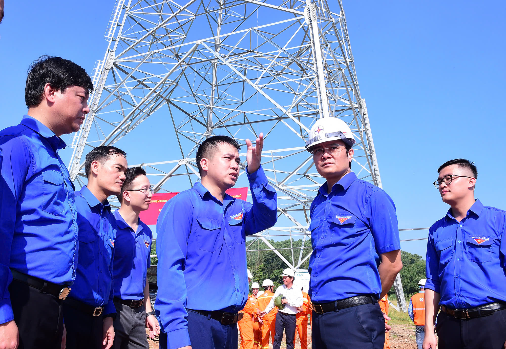 Mục sở thị c&ocirc;ng trường thi c&ocirc;ng dự &aacute;n đường d&acirc;y 500kV L&agrave;o Cai - Vĩnh Y&ecirc;n- Ảnh 9.