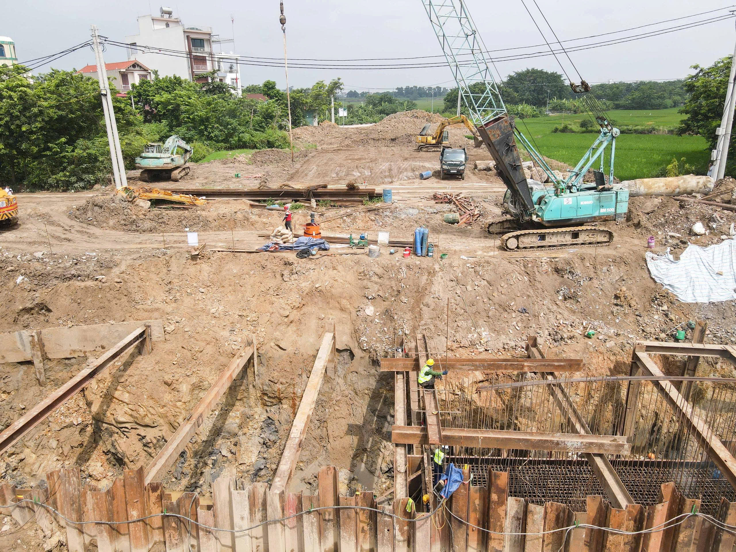 Cận cảnh đường hơn 460 tỷ đồng ở Bắc Ninh sau hơn 5 th&aacute;ng thi c&ocirc;ng- Ảnh 8.