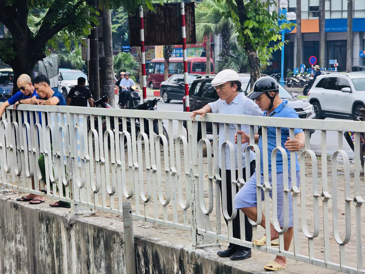 Người d&acirc;n Thủ đ&ocirc; ngỡ ng&agrave;ng khi thấy s&ocirc;ng T&ocirc; Lịch đổi m&agrave;u trong xanh- Ảnh 7.
