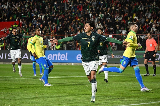 Bất ngờ đ&aacute;nh bại Brazil, Bolivia gi&agrave;nh suất play-off World Cup 2026- Ảnh 1.
