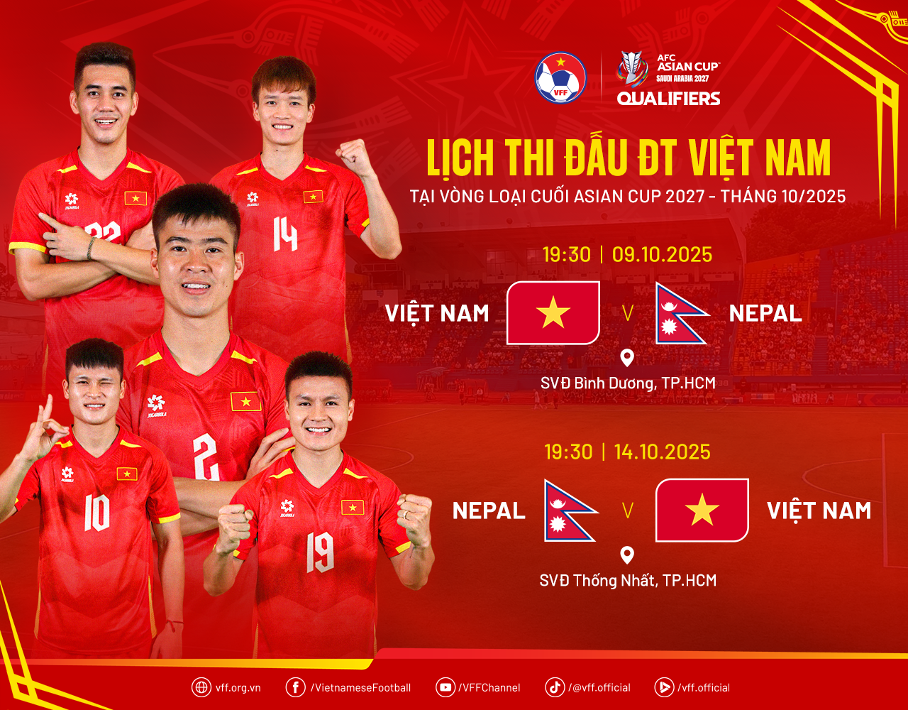Tuyển Việt Nam bất ngờ được hưởng lợi thế tại v&ograve;ng loại giải ch&acirc;u &Aacute;- Ảnh 2.