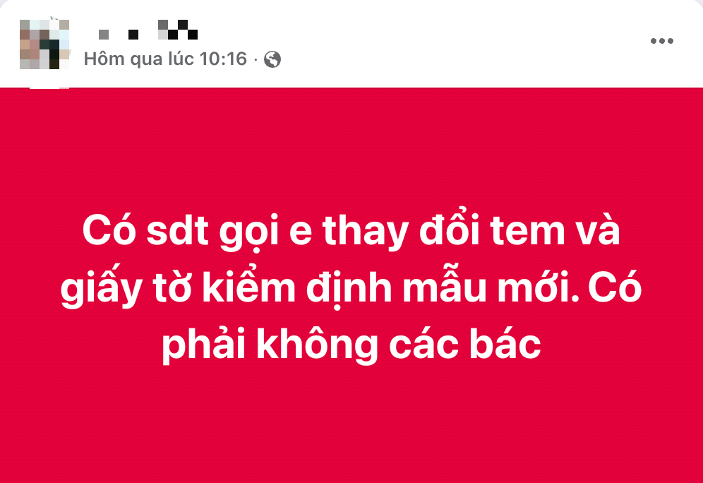 Cảnh b&aacute;o thủ đoạn lừa đảo đổi tem kiểm định, lợi dụng s&aacute;p nhập tỉnh
- Ảnh 2.