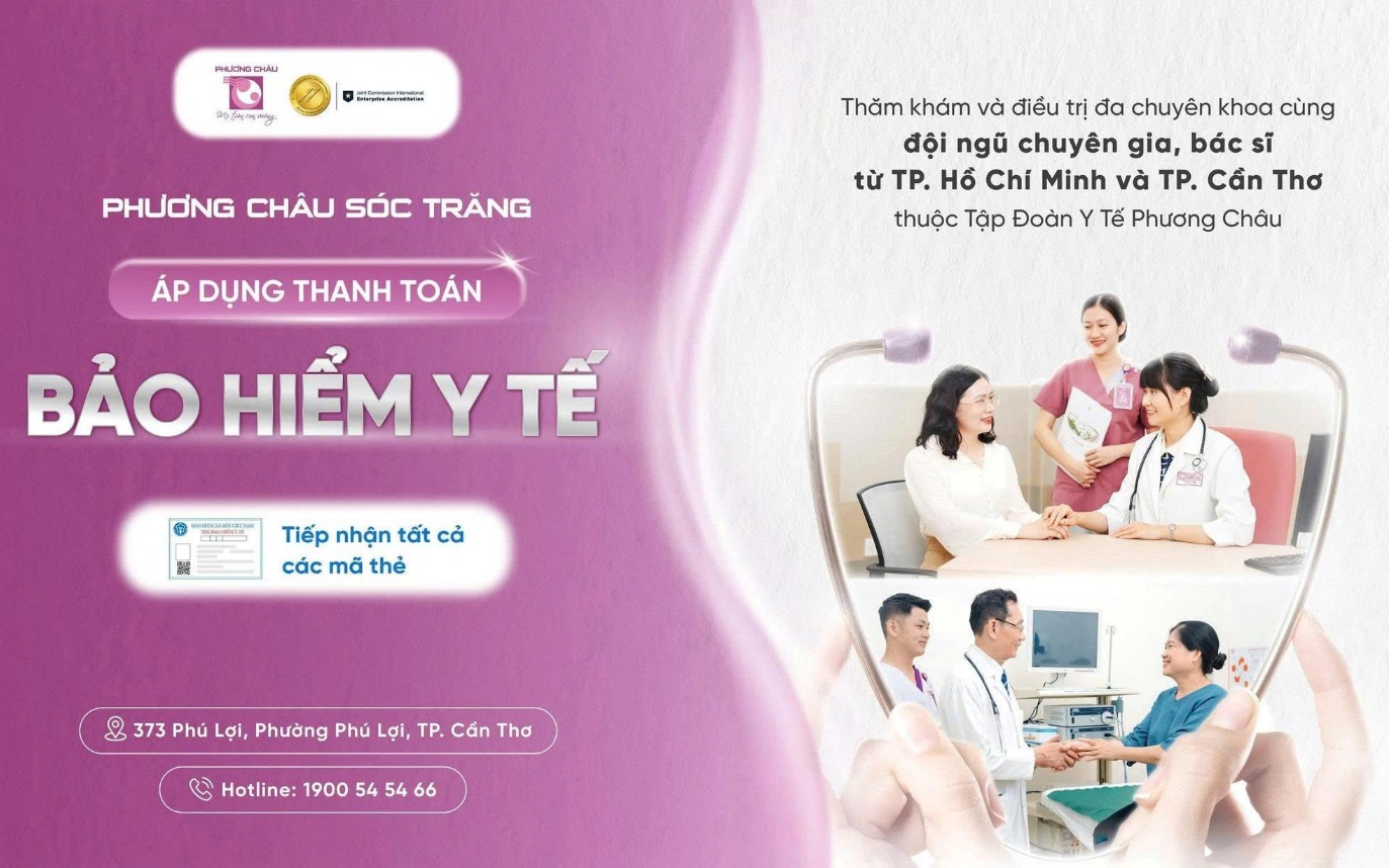 Bệnh viện Quốc tế Phương Ch&acirc;u S&oacute;c Trăng: Tiếp nhận kh&aacute;m bảo hiểm y tế