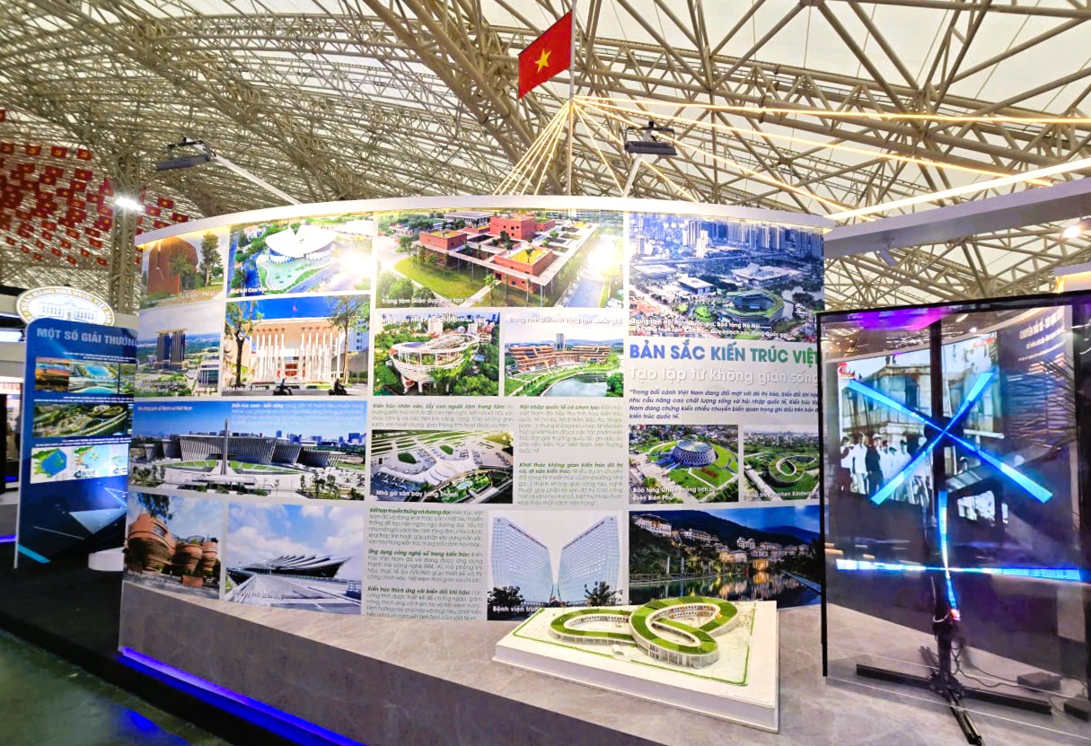 Triển l&atilde;m th&agrave;nh tựu ng&agrave;nh X&acirc;y dựng gửi th&ocirc;ng điệp đến tương lai- Ảnh 14.