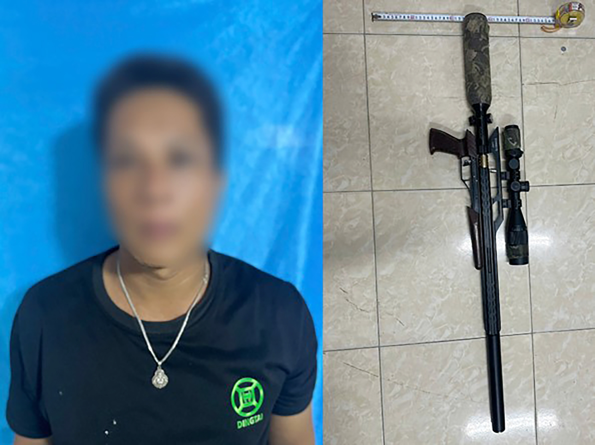 Đồng Th&aacute;p: Quay clip khoe s&uacute;ng, 4 đối tượng bị c&ocirc;ng an mời l&agrave;m việc- Ảnh 1.