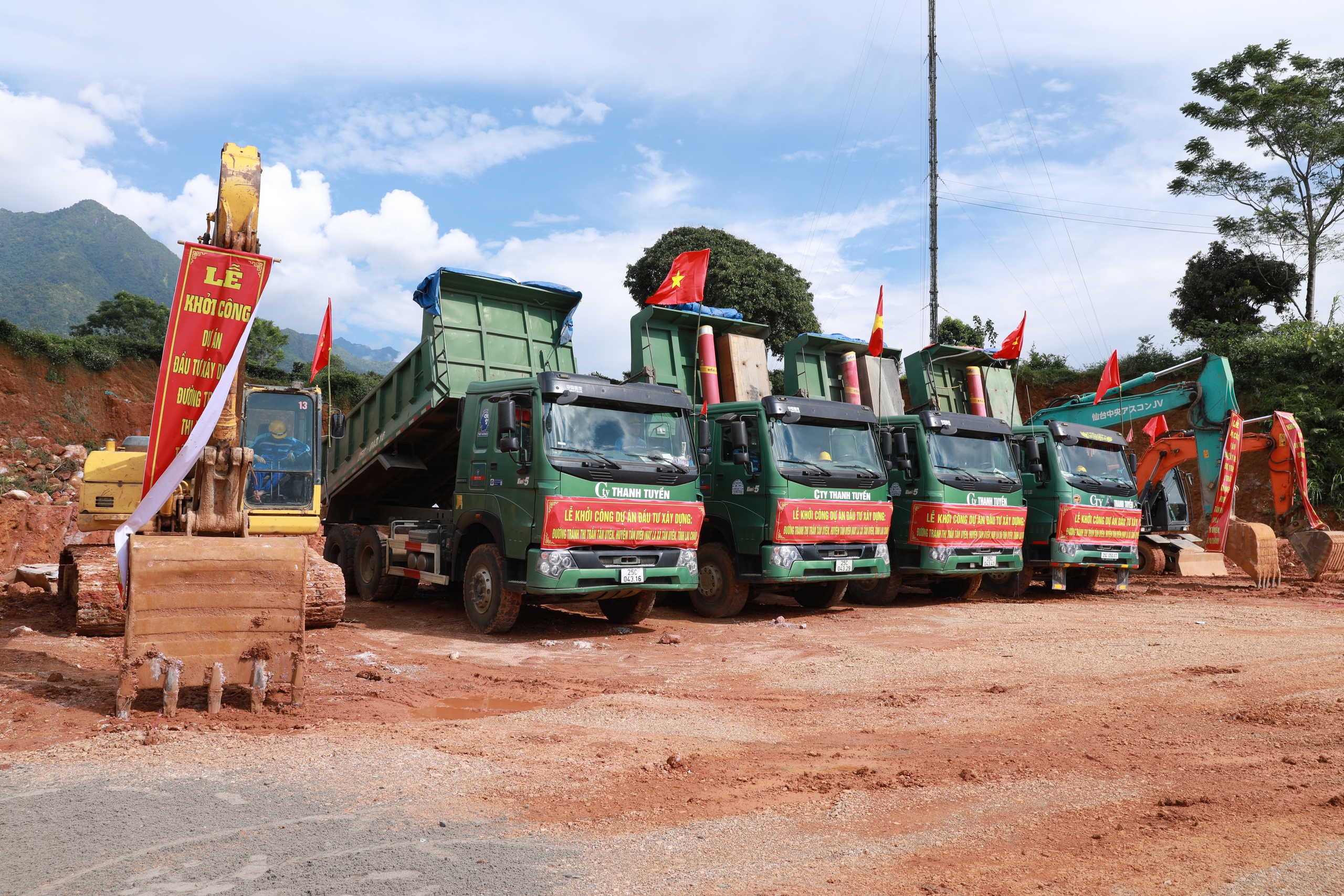 Khởi c&ocirc;ng dự &aacute;n đường tr&aacute;nh 100 tỷ đồng ở Lai Ch&acirc;u- Ảnh 7.