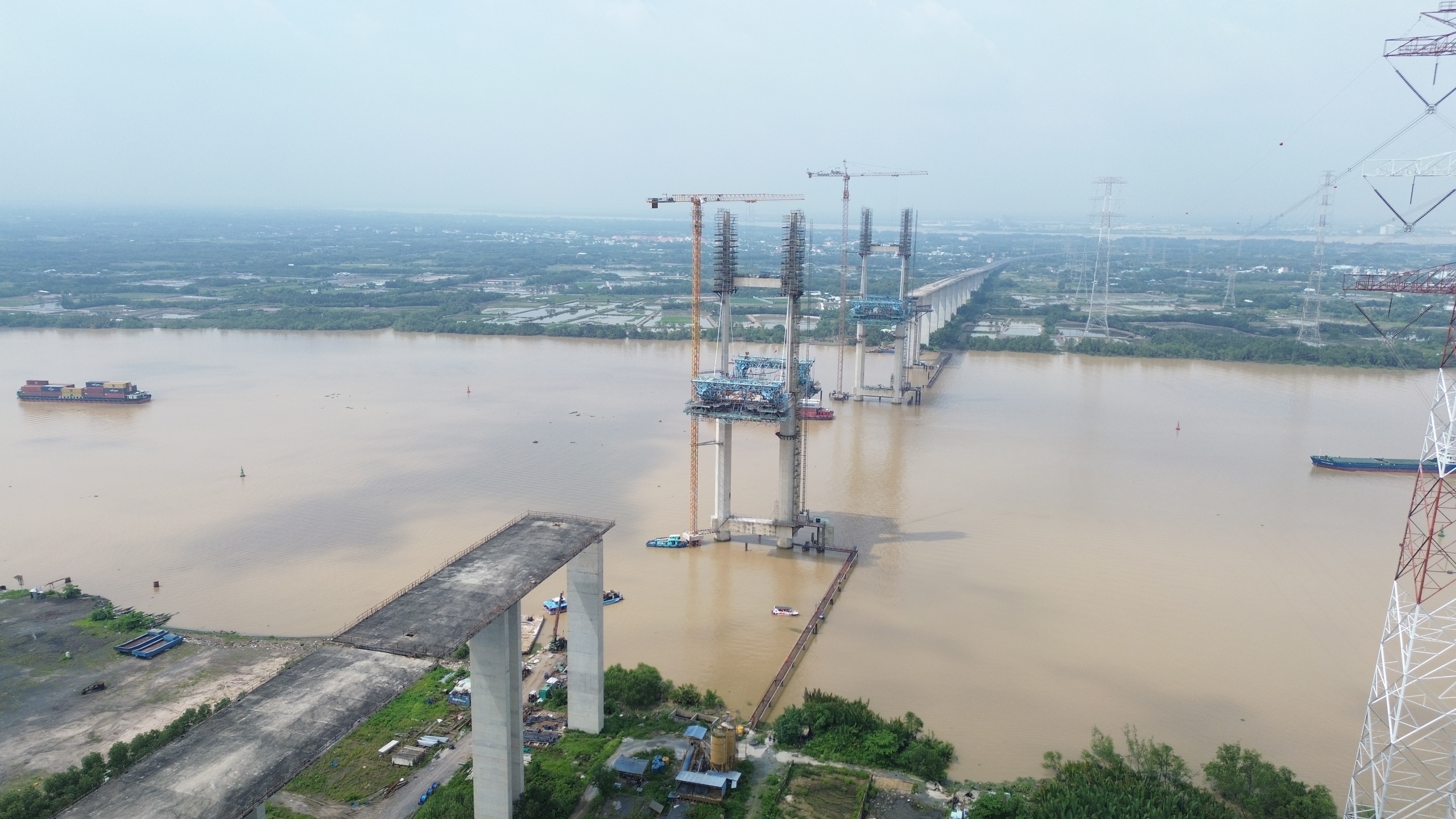 Cầu Phước Khánh trên cao tốc Bến Lức - Long Thành đang hồi sinh ra sao?- Ảnh 1. Cầu Phước Khánh trên cao tốc Bến Lức - Long Thành đang hồi sinh ra sao?- Ảnh 1.