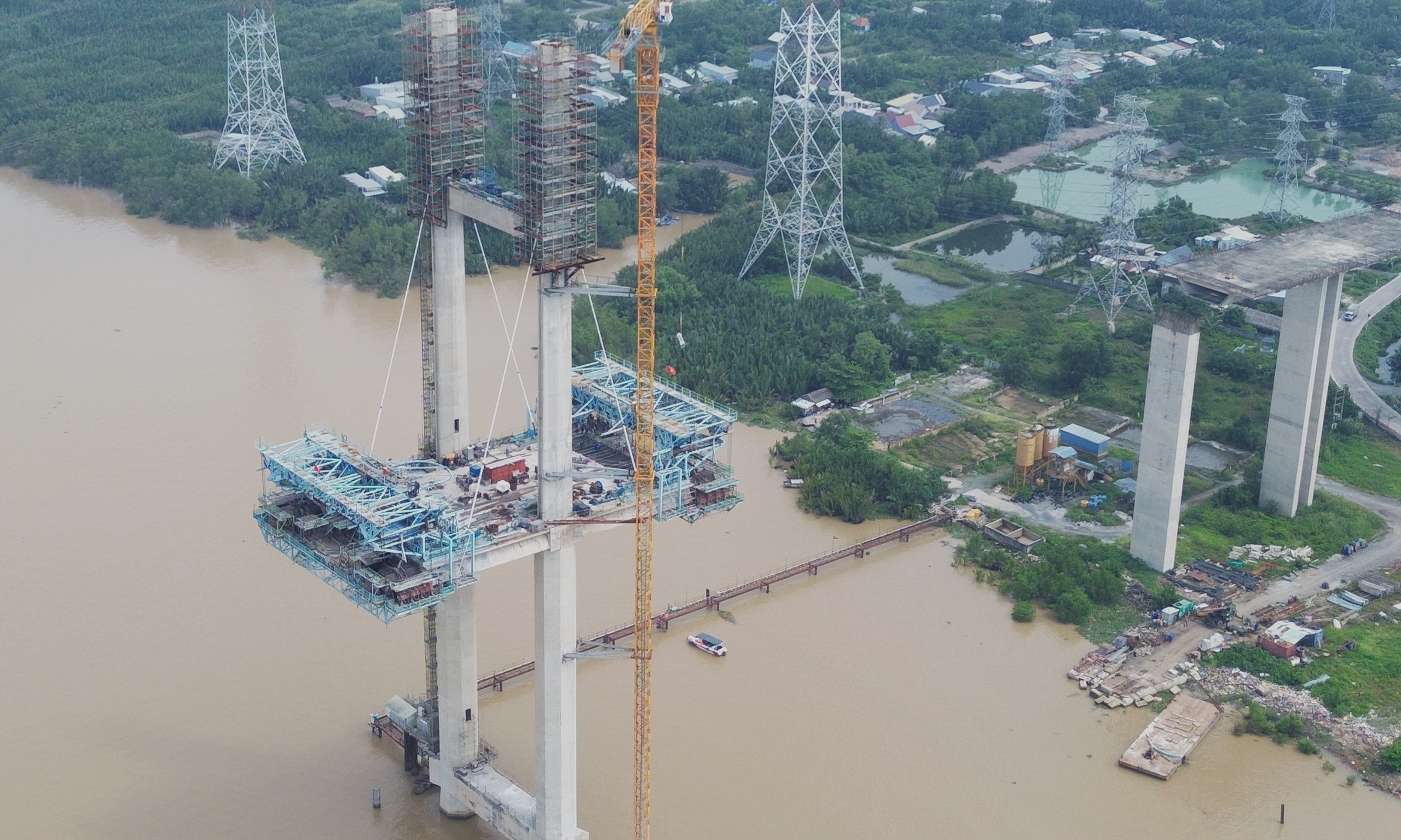 Cầu Phước Khánh trên cao tốc Bến Lức - Long Thành đang hồi sinh ra sao?- Ảnh 3. Cầu Phước Khánh trên cao tốc Bến Lức - Long Thành đang hồi sinh ra sao?- Ảnh 3.