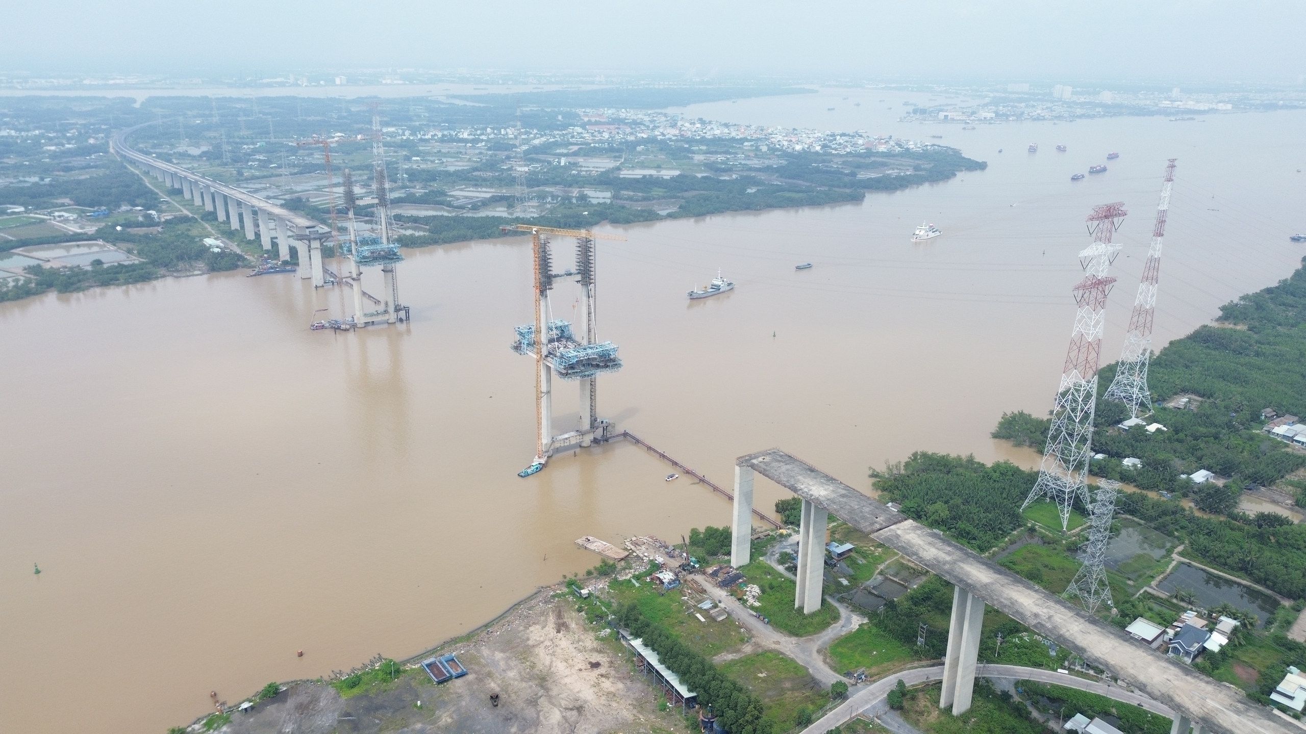 Cầu Phước Khánh trên cao tốc Bến Lức - Long Thành đang hồi sinh ra sao?- Ảnh 7. Cầu Phước Khánh trên cao tốc Bến Lức - Long Thành đang hồi sinh ra sao?- Ảnh 7.