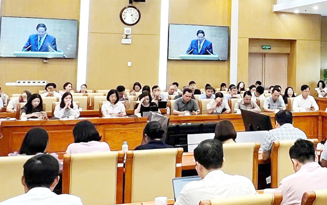 Đảng bộ Bộ X&acirc;y dựng qu&aacute;n triệt 4 nghị quyết trọng t&acirc;m của Bộ Ch&iacute;nh trị