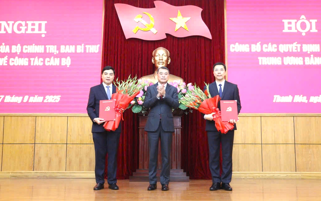 Tân Chủ tịch UBND tỉnh Thanh Hóa là ai?- Ảnh 3. Thanh Hóa có hai tân Phó bí thư Tỉnh ủy