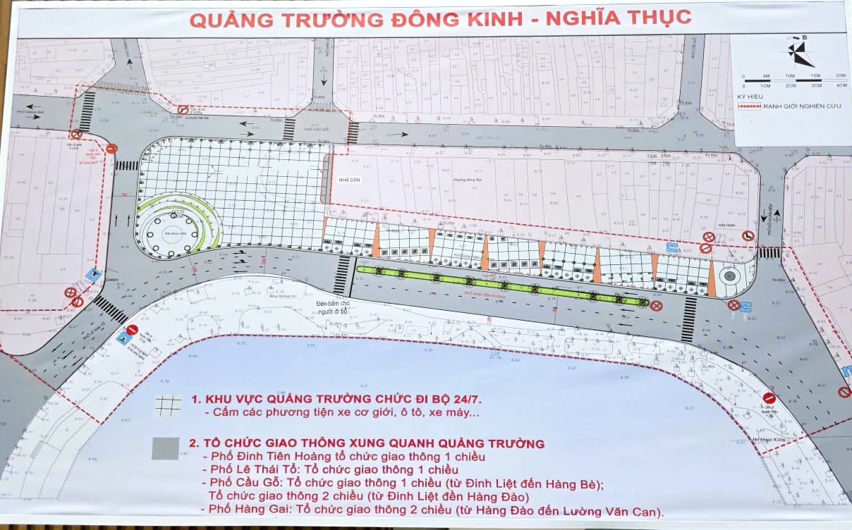 Người d&acirc;n n&oacute;i g&igrave; về kh&ocirc;ng gian đi bộ tại khu vực quảng trường Đ&ocirc;ng Kinh - Nghĩa Thục?- Ảnh 4.