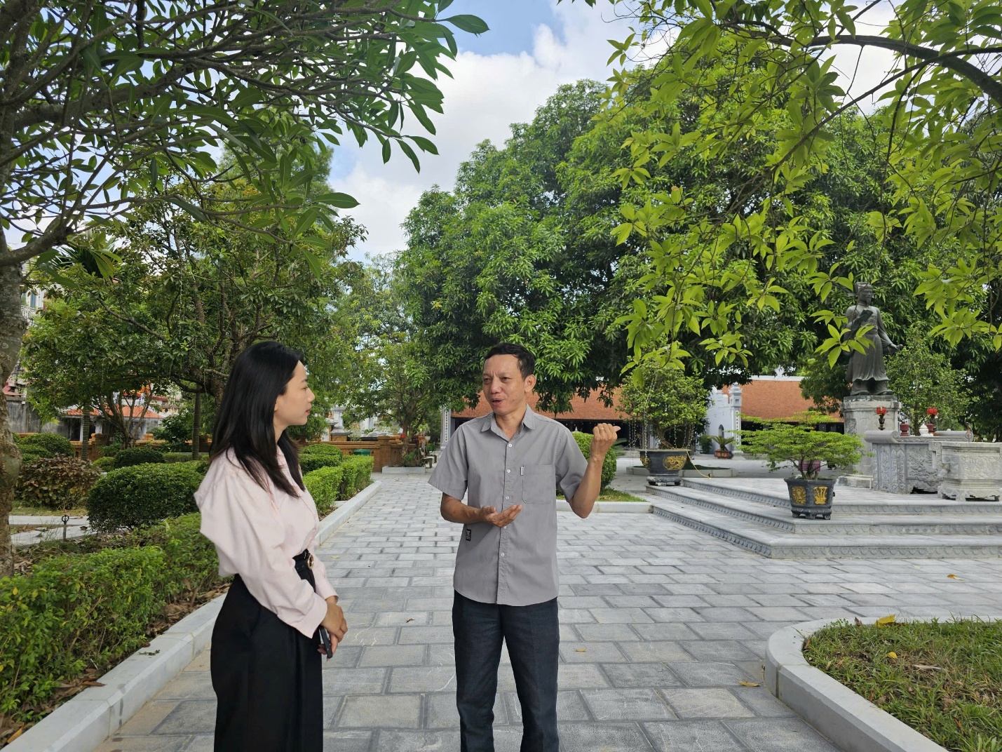 H&agrave; Nội: X&atilde; &Ocirc; Di&ecirc;n ph&aacute;t triển n&ocirc;ng th&ocirc;n mới theo hướng du lịch văn h&oacute;a- Ảnh 2.