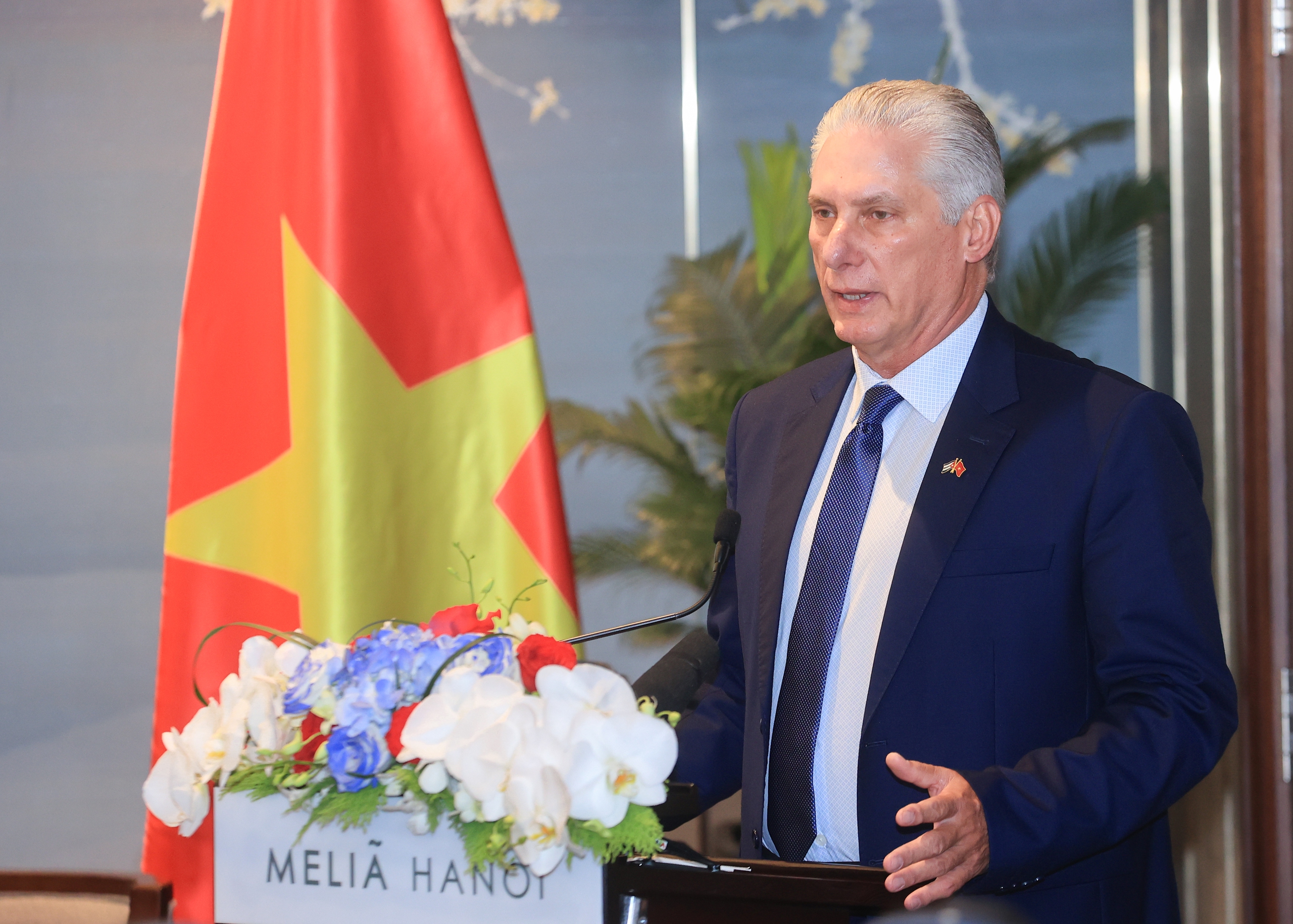 B&iacute; thư thứ Nhất, Chủ tịch nước Cuba Miguel Diaz-Canel Bermudez gặp gỡ doanh nghiệp Việt- Ảnh 2.