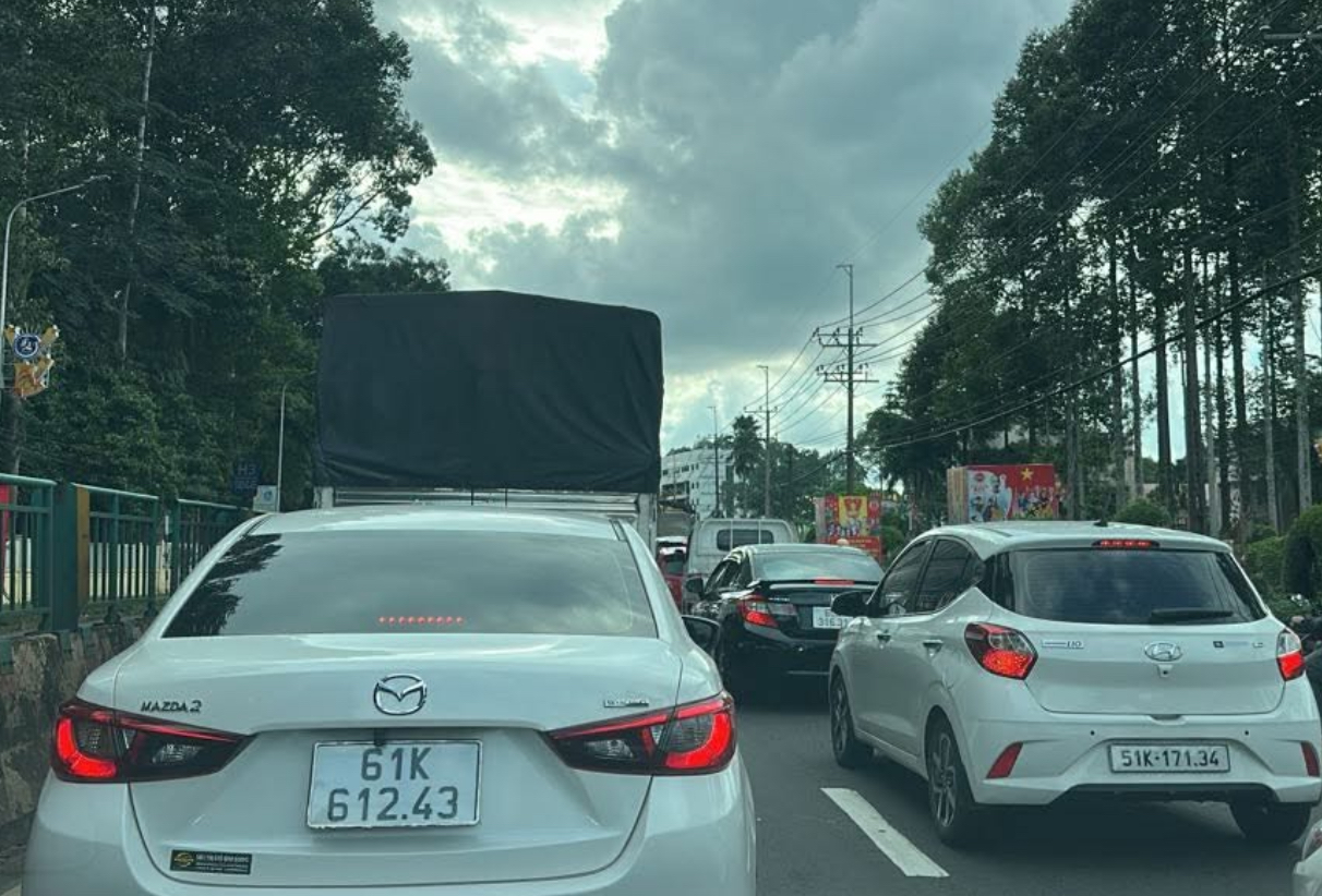 Nhiều đoạn cao tốc, quốc lộ qua Đồng Nai xe ken đặc sau kỳ nghỉ lễ 2/9- Ảnh 4.