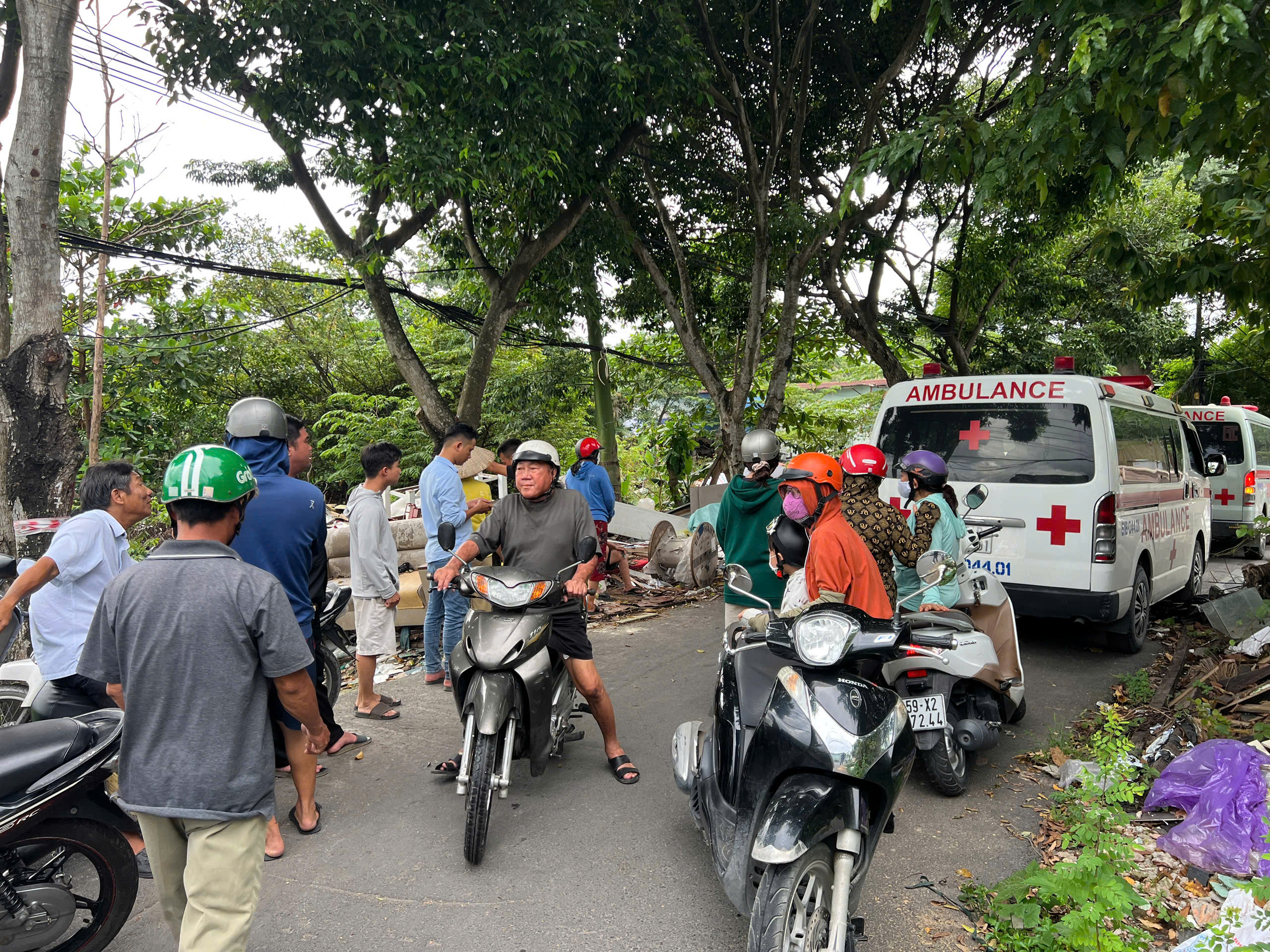 Hai anh em ở TP.HCM tử vong do điện giật- Ảnh 2. Hai anh em ở TP.HCM tử vong do điện giật- Ảnh 2.