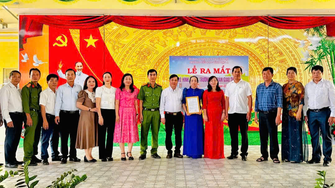 C&agrave; Mau: Nhiều hoạt động n&acirc;ng cao nhận thức ph&aacute;p luật về an to&agrave;n giao th&ocirc;ng cho học sinh- Ảnh 1.