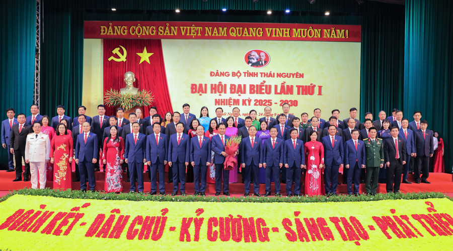 Đại hội Đảng bộ Th&aacute;i Nguy&ecirc;n: Kh&aacute;t vọng bứt ph&aacute;, vươn tầm trung t&acirc;m c&ocirc;ng nghiệp hiện đại- Ảnh 6.