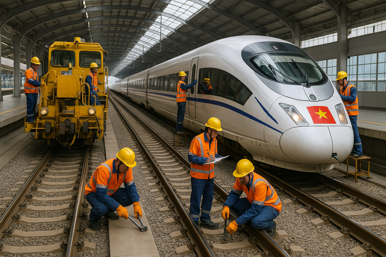 Đ&agrave;o tạo 150.000 nh&acirc;n lực, chuẩn bị cho đường sắt tốc độ cao v&agrave; đ&ocirc; thị th&ocirc;ng minh- Ảnh 1.