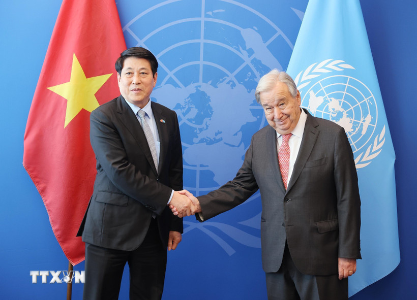 Tổng thư k&yacute; Antonio Guterres: Việt Nam l&agrave; đối t&aacute;c tuyệt vời của Li&ecirc;n hợp quốc- Ảnh 1.