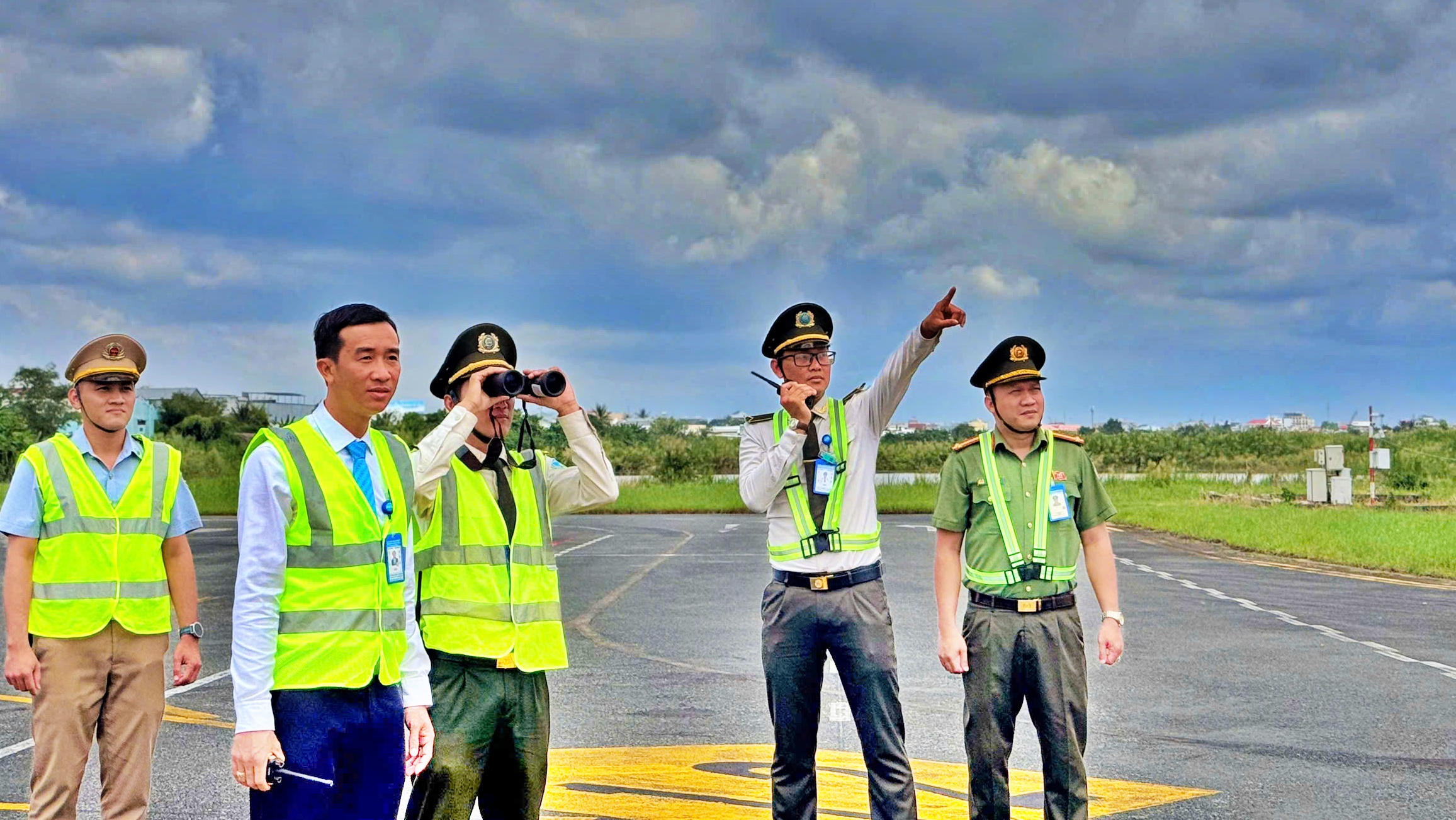 Tăng cường đảm bảo an ninh, an to&agrave;n tại Cảng h&agrave;ng kh&ocirc;ng C&agrave; Mau- Ảnh 1.