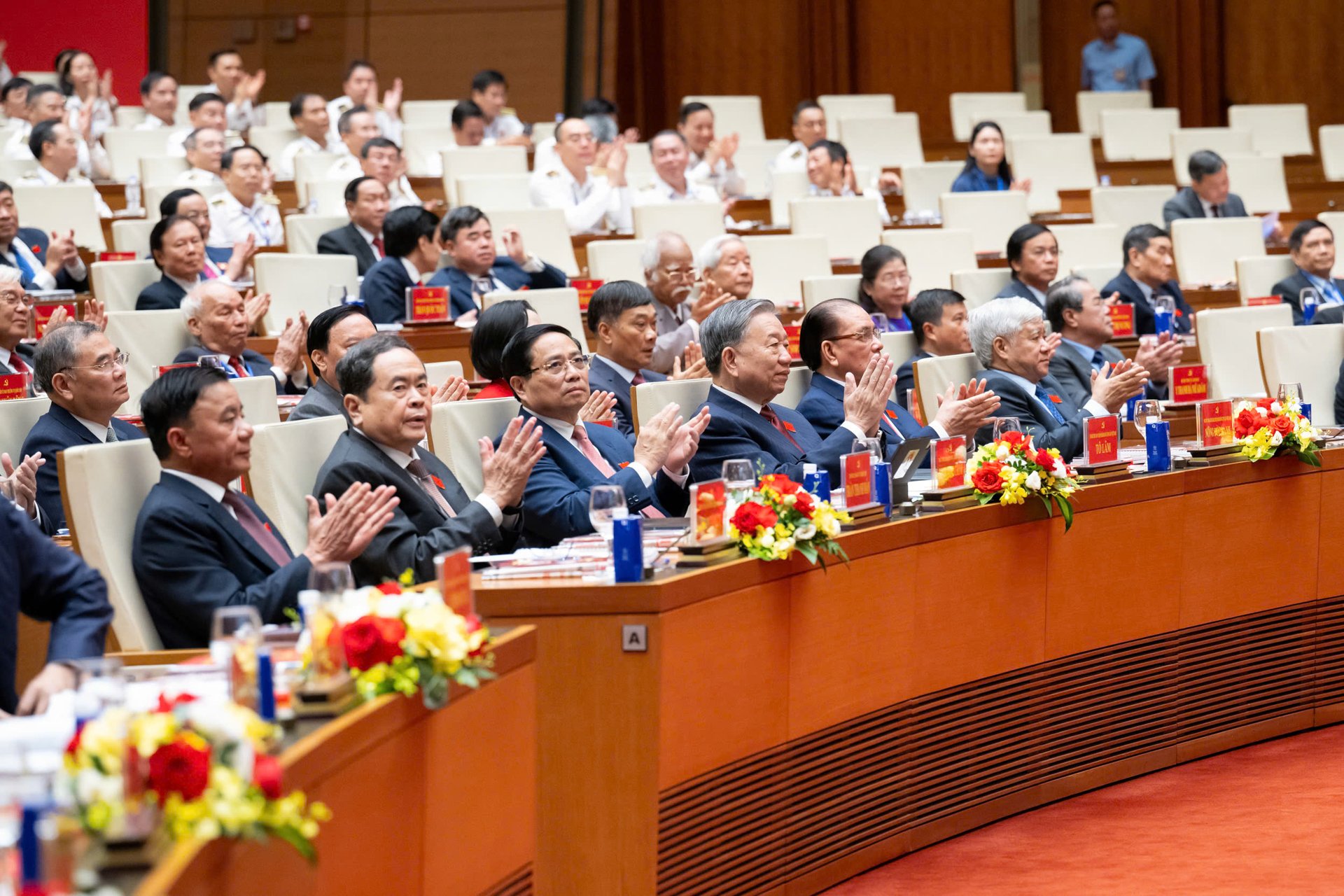 Tổng B&iacute; thư T&ocirc; L&acirc;m dự Đại hội đại biểu Đảng bộ Quốc hội nhiệm kỳ 2025 - 2030- Ảnh 1.