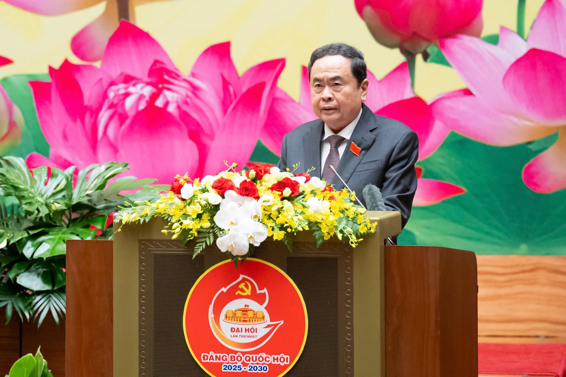 Tổng B&iacute; thư T&ocirc; L&acirc;m dự Đại hội đại biểu Đảng bộ Quốc hội nhiệm kỳ 2025 - 2030- Ảnh 2.