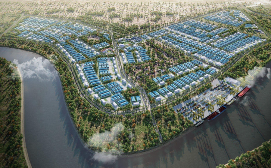 Thủ tướng Phạm Minh Ch&iacute;nh dự lễ khởi c&ocirc;ng hai dự &aacute;n lớn tại Hải Ph&ograve;ng- Ảnh 4.