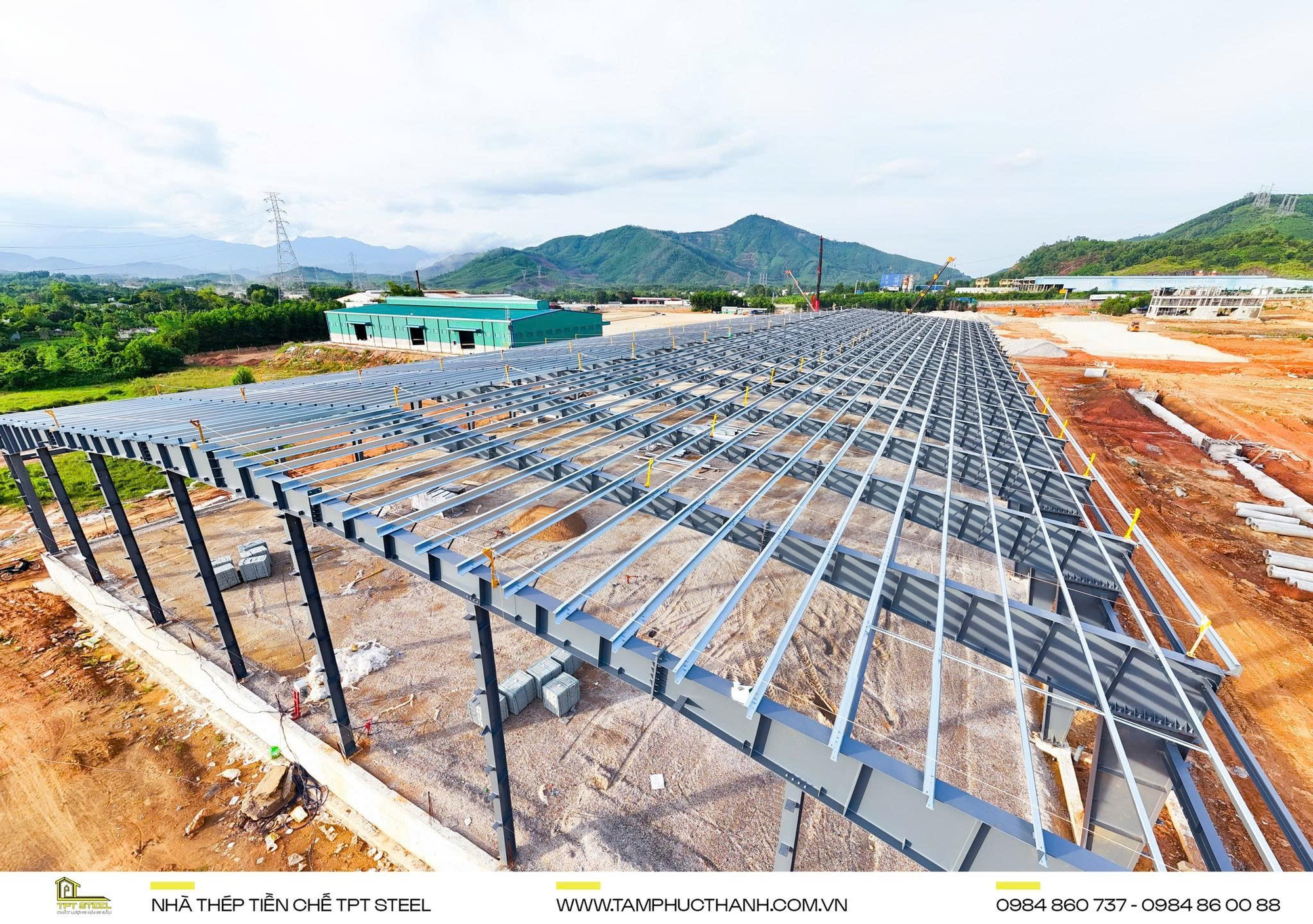 TPT Steel - đơn vị thi c&ocirc;ng nh&agrave; th&eacute;p tiền chế uy t&iacute;n tại miền Trung- Ảnh 3.