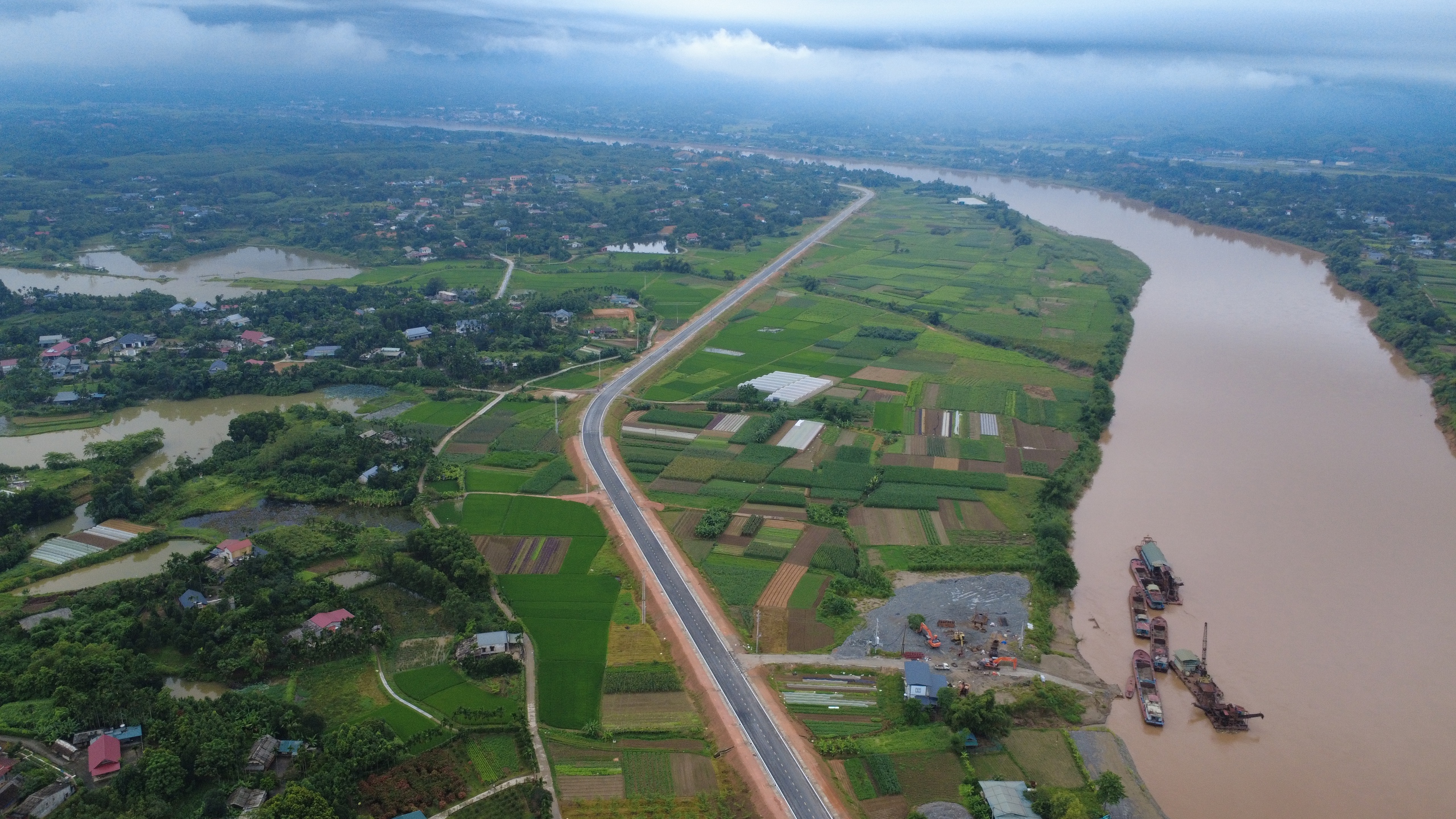 Kh&aacute;nh th&agrave;nh đường nối tỉnh lộ 163 với đường cao tốc Nội B&agrave;i - L&agrave;o Cai- Ảnh 6.