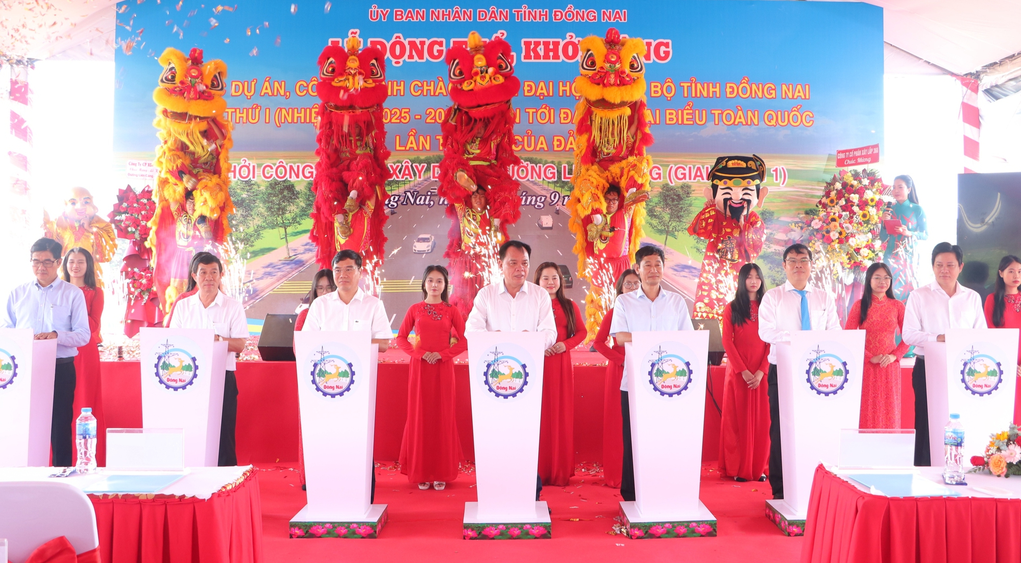 Đồng Nai: Khởi c&ocirc;ng đường li&ecirc;n cảng, mở trục kết nối cảng - s&acirc;n bay v&agrave; đ&ocirc; thị ven s&ocirc;ng- Ảnh 1.