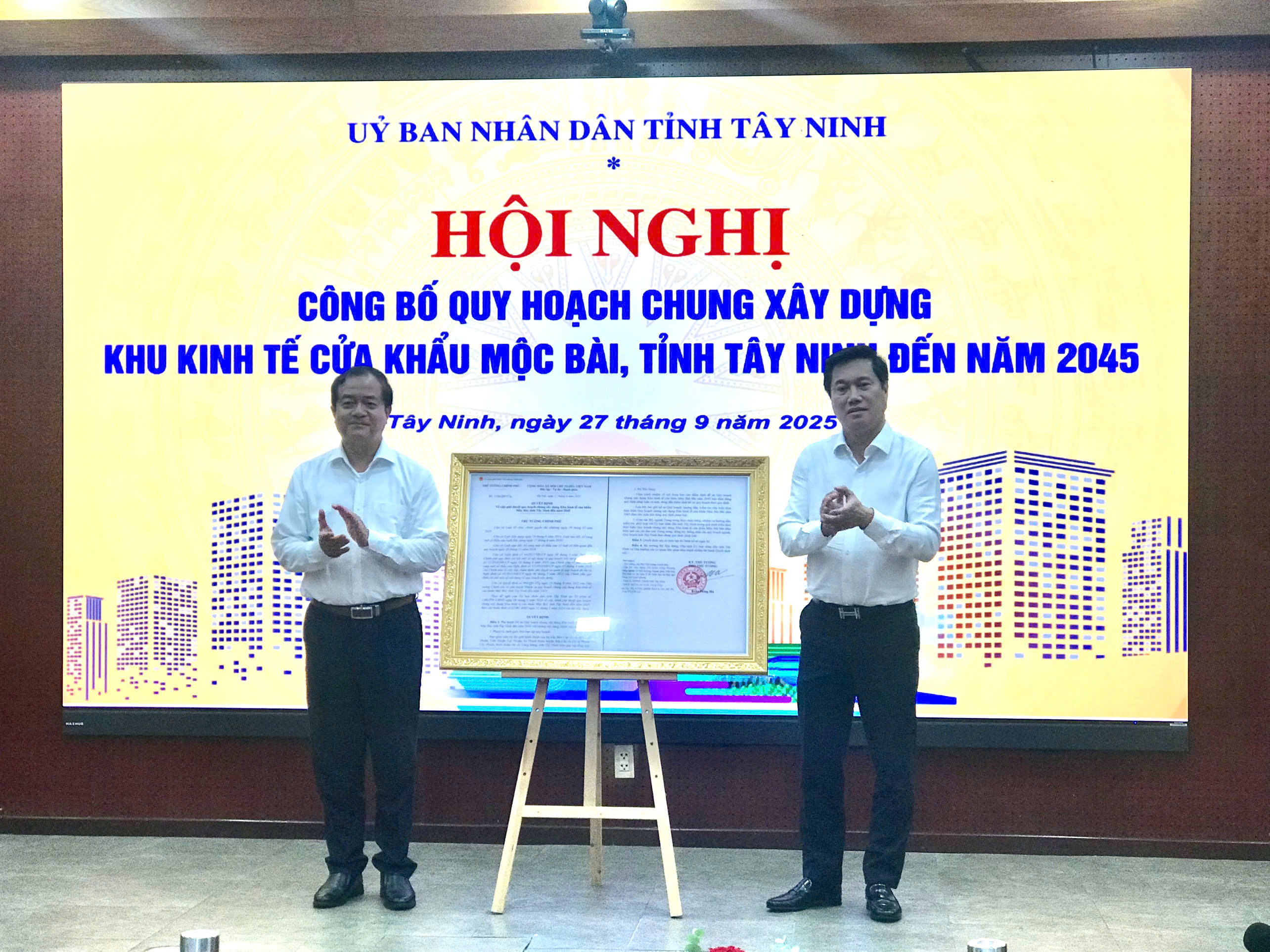 Ph&aacute;t triển khu kinh tế Mộc B&agrave;i theo m&ocirc; h&igrave;nh c&ocirc;ng nghiệp &ndash; đ&ocirc; thị hiện đại- Ảnh 1.