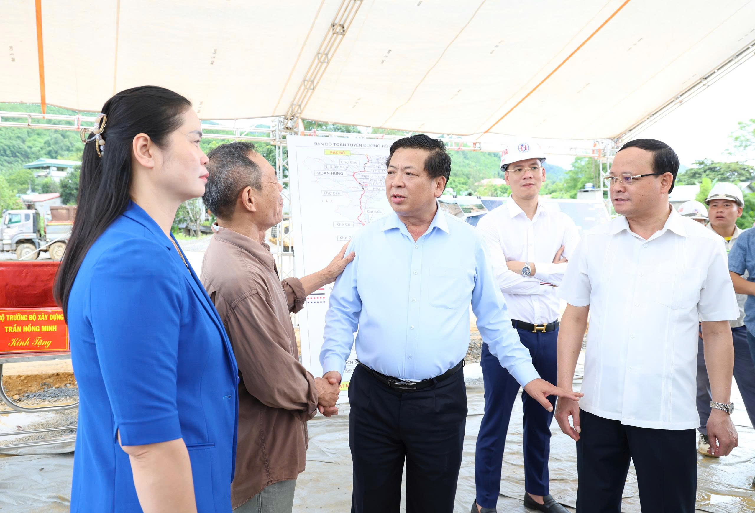 Bộ trưởng Trần Hồng Minh: Quyết t&acirc;m về đ&iacute;ch đoạn Chợ Chu - Ng&atilde; ba Trung Sơn trước 31/12- Ảnh 3.