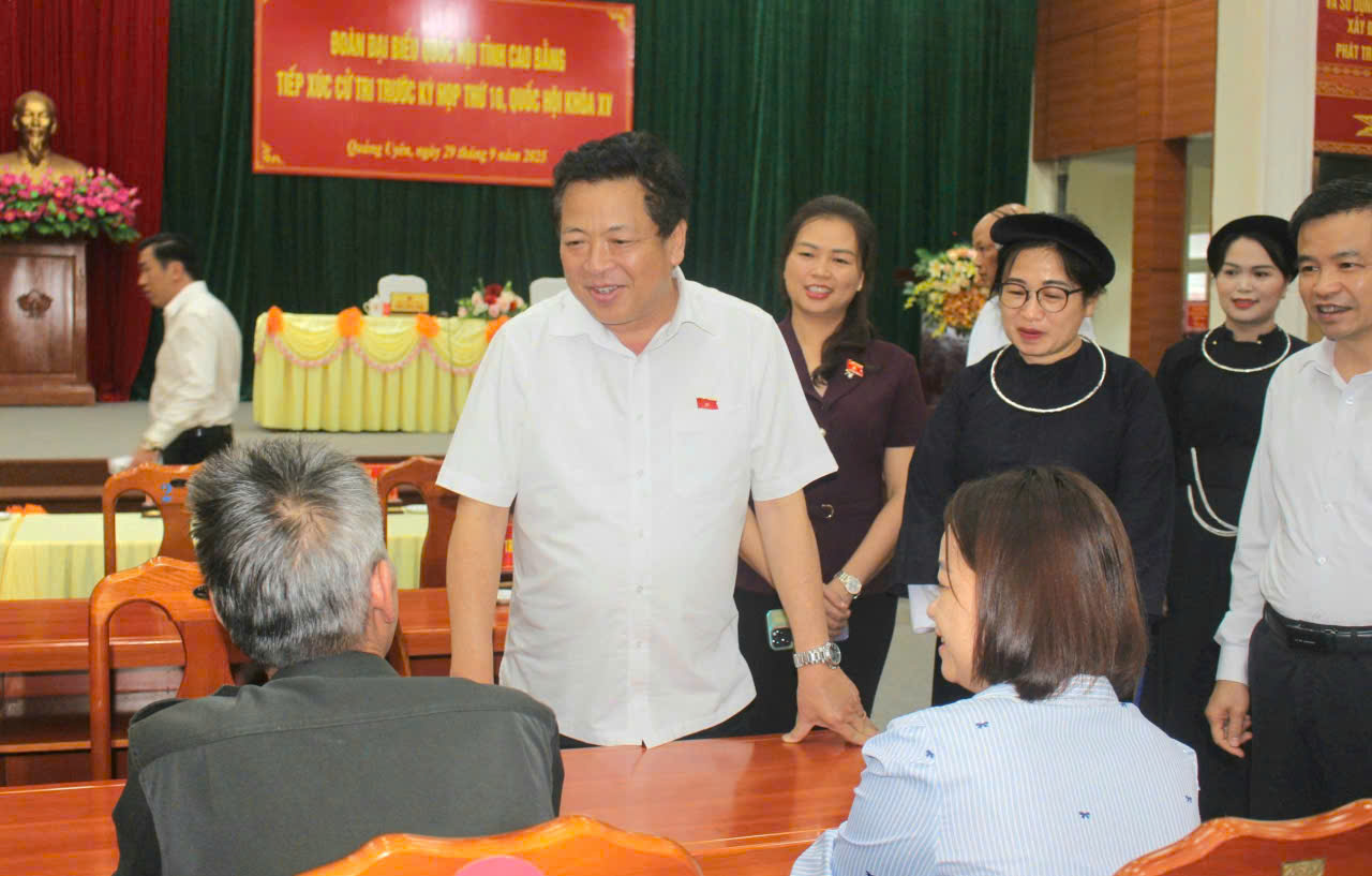 Bộ trưởng Trần Hồng Minh: Đột ph&aacute; hạ tầng để Cao Bằng ph&aacute;t triển- Ảnh 3.