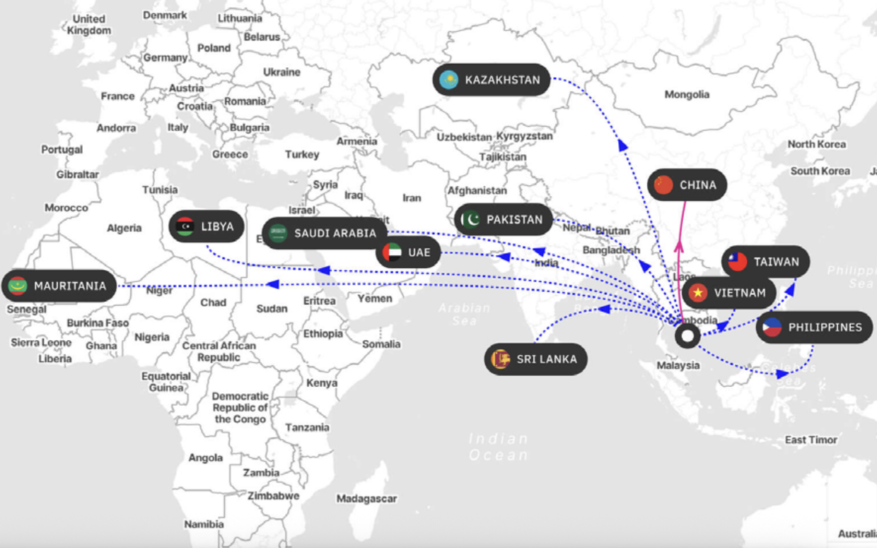 TP.HCM: Triệt phá đường dây buôn lậu hàng tỷ đồng núp bóng công ty nội thất- Ảnh 3. Liên kết chính phủ xuyên quốc gia chống buôn lậu thuốc lá