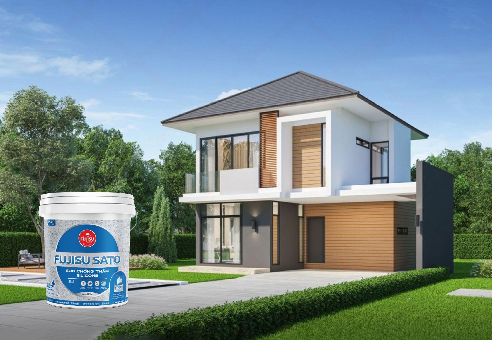 Fujisu Sato - tự hào dòng sơn chống thấm chất lượng cao- Ảnh 1. Fujisu Sato - tự hào dòng sơn chống thấm chất lượng cao- Ảnh 1.