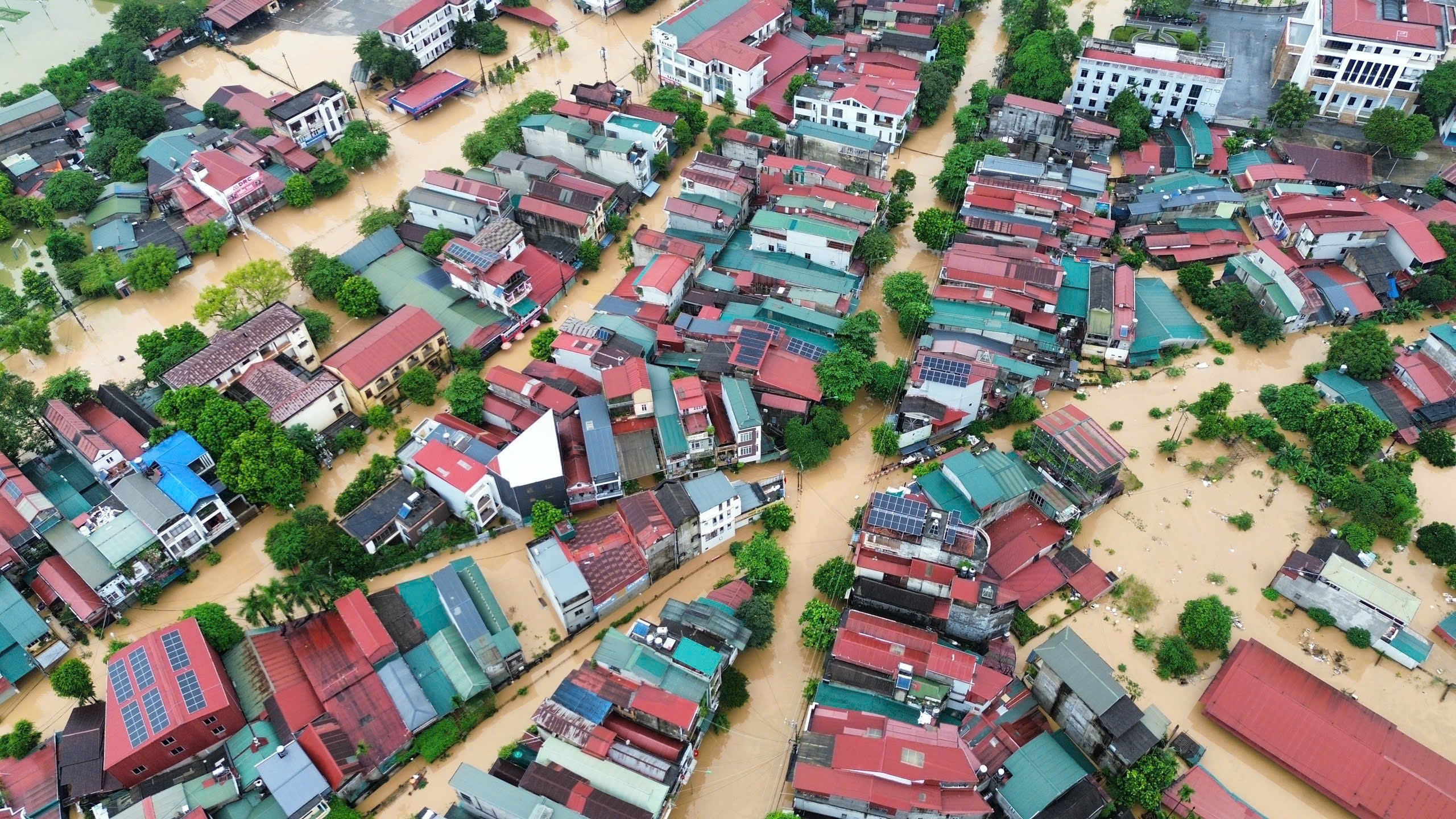 Hàng nghìn hộ dân Lào Cai rời nhà chạy lũ, nhiều nơi ngập sâu tới 2m, giao thông tê liệt- Ảnh 16. Hàng nghìn hộ dân Lào Cai rời nhà chạy lũ, nhiều nơi ngập sâu tới 2m, giao thông tê liệt- Ảnh 16.