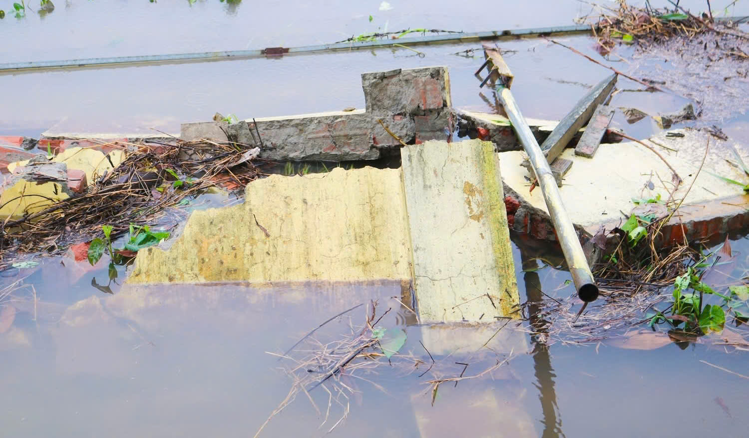 C&aacute;c x&atilde; v&ugrave;ng ven H&agrave; Nội căng m&igrave;nh ứng ph&oacute; hậu quả mưa b&atilde;o- Ảnh 11.